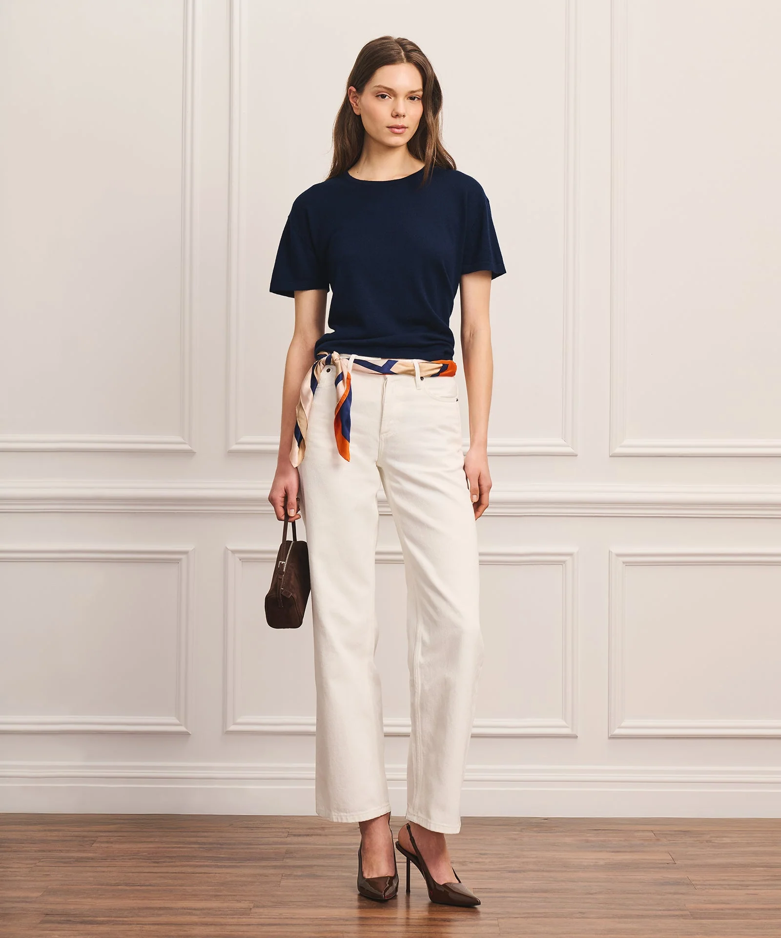 Super Fine Cashmere T-Shirt - Image 3