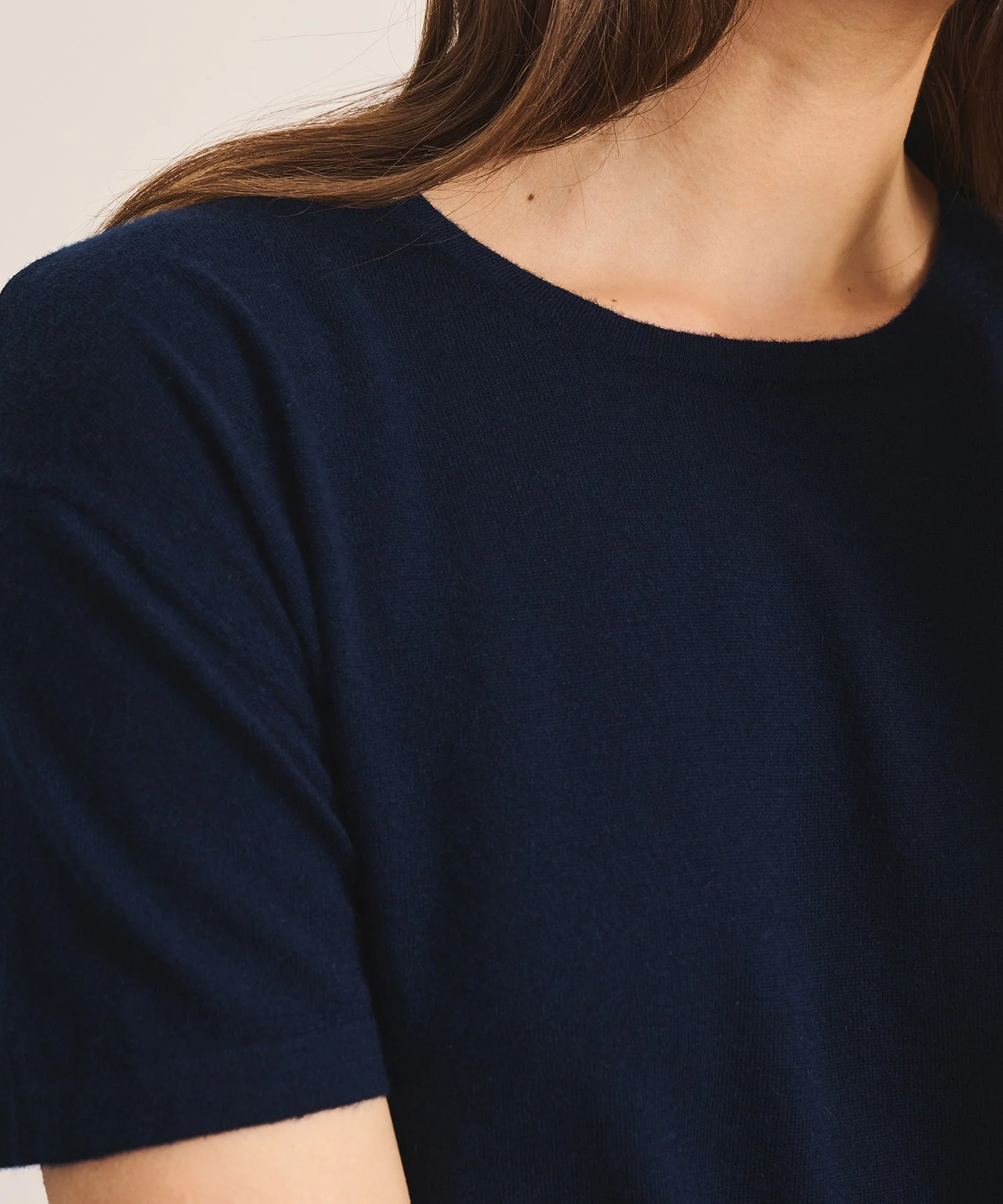 Super Fine Cashmere T-Shirt - Image 4