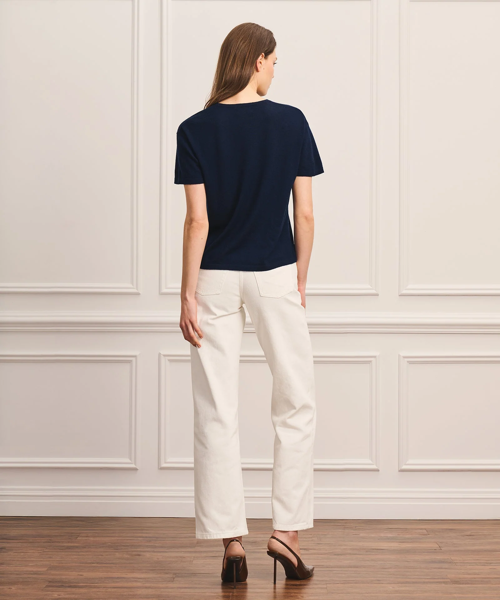 Super Fine Cashmere T-Shirt - Image 7