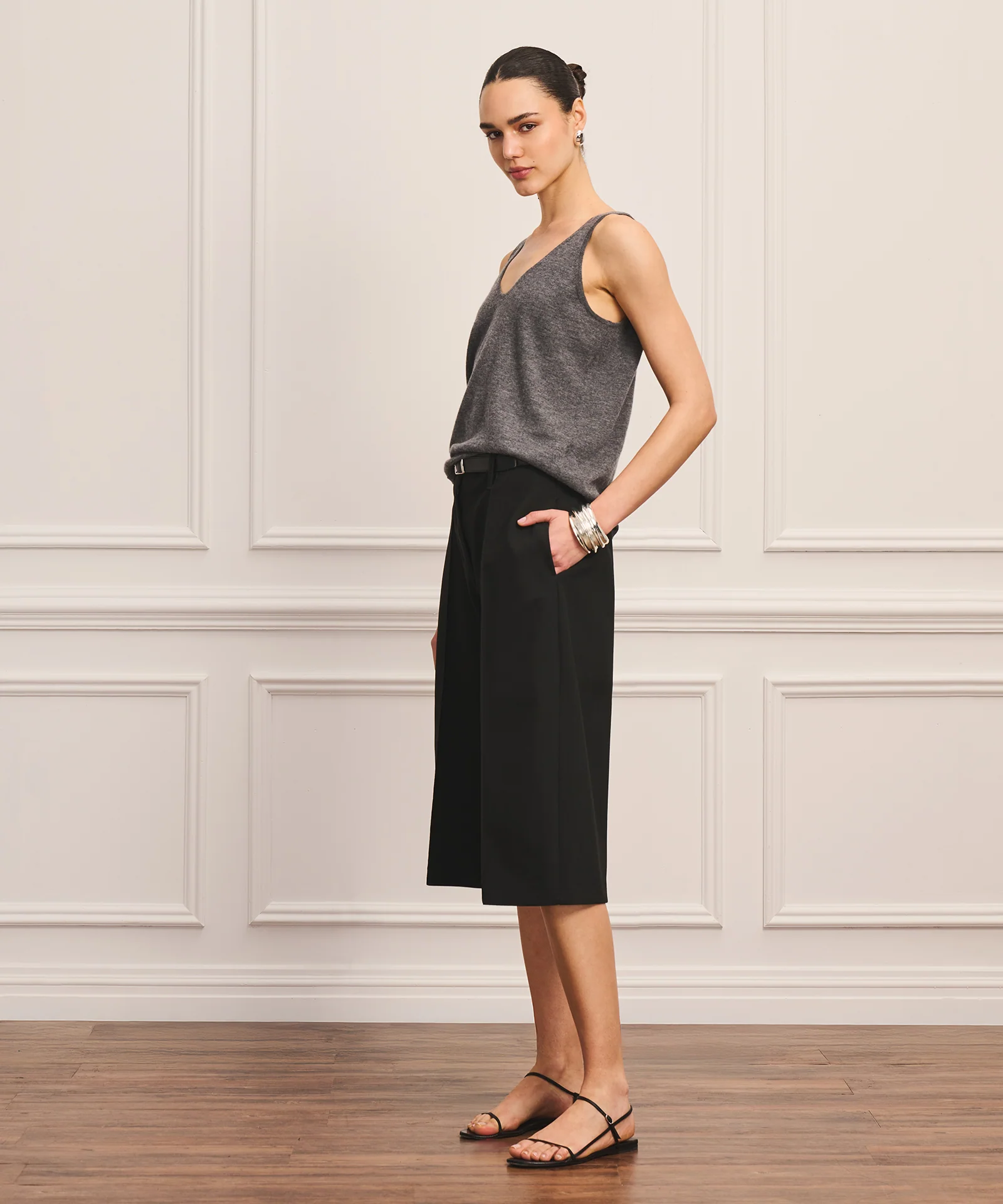 Super Fine Cashmere Tank - Image 4