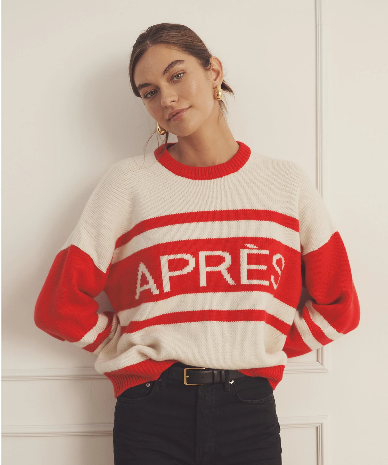 Super Luxe Cashmere Après Crewneck - Image 7