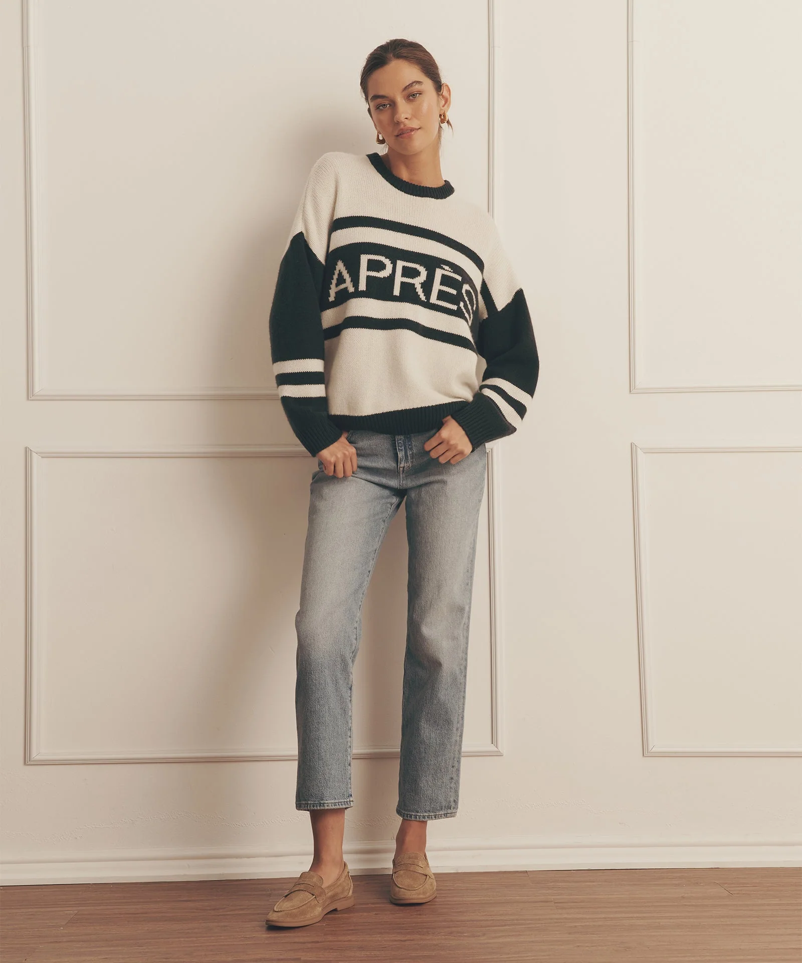 Super Luxe Cashmere Après Crewneck - Image 9
