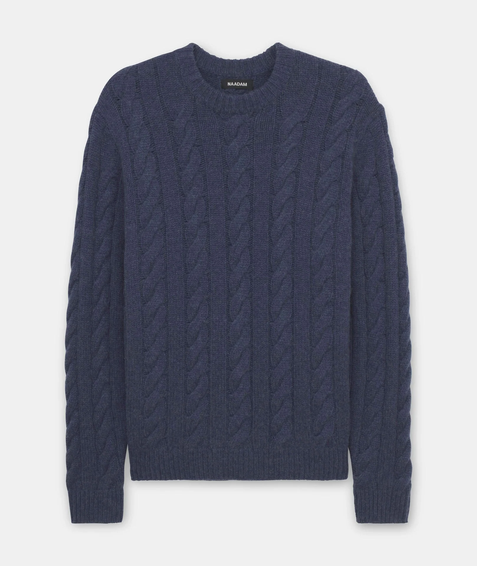 Super Luxe Cashmere Cable Crewneck - Image 34
