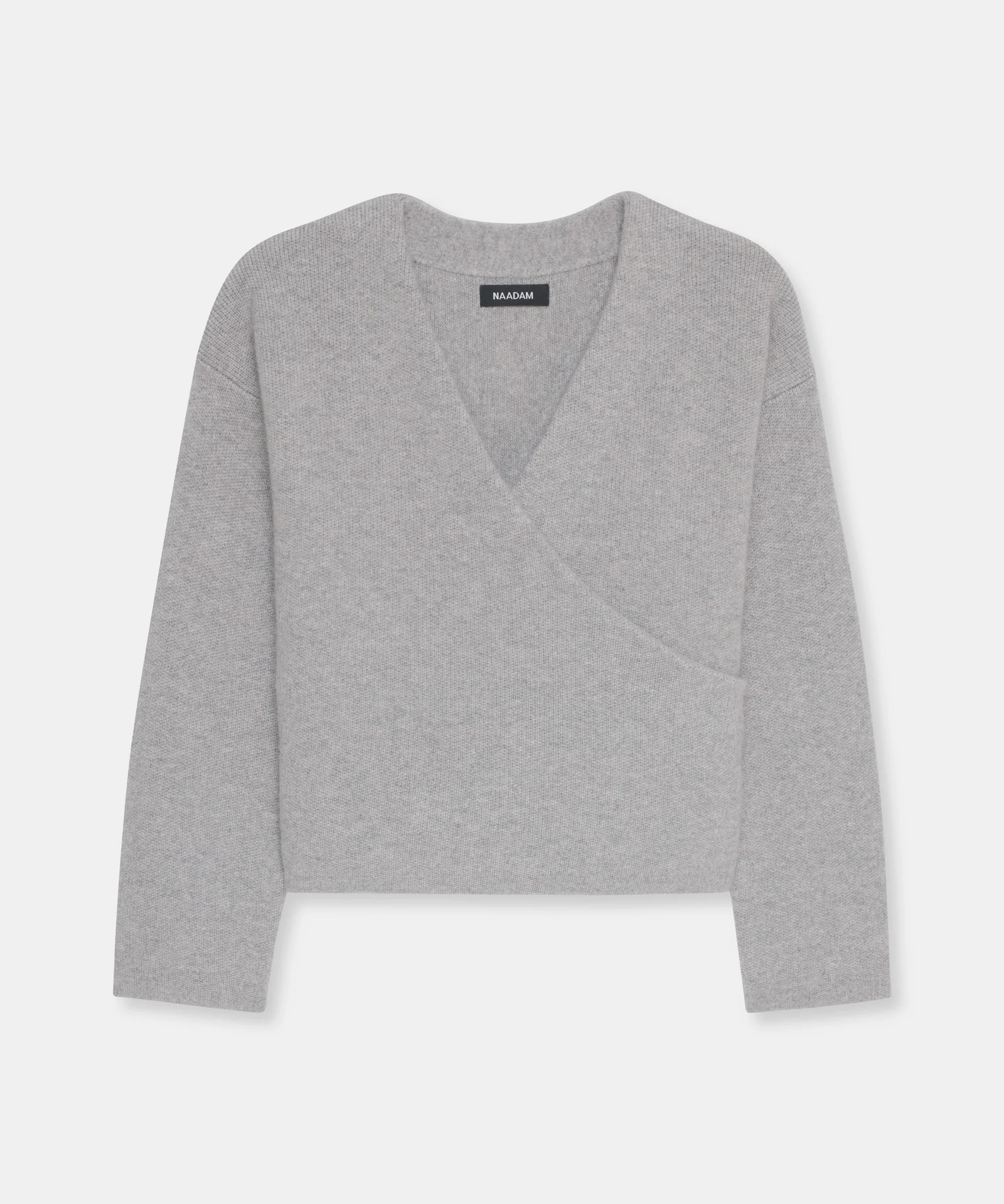 Super Luxe Cashmere Crossover Sweater - Image 10