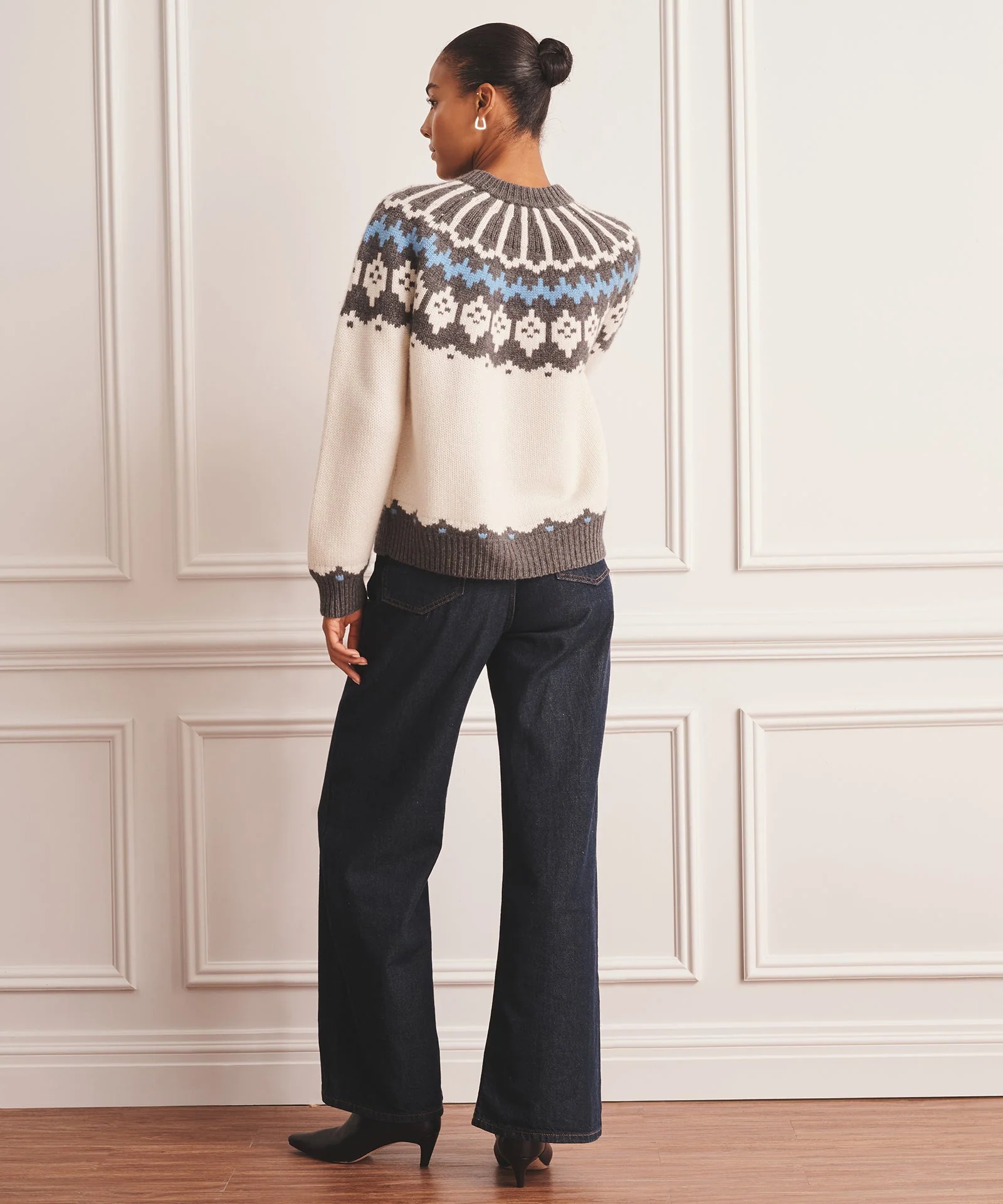 Super Luxe Cashmere Fair Isle Crewneck - Image 21