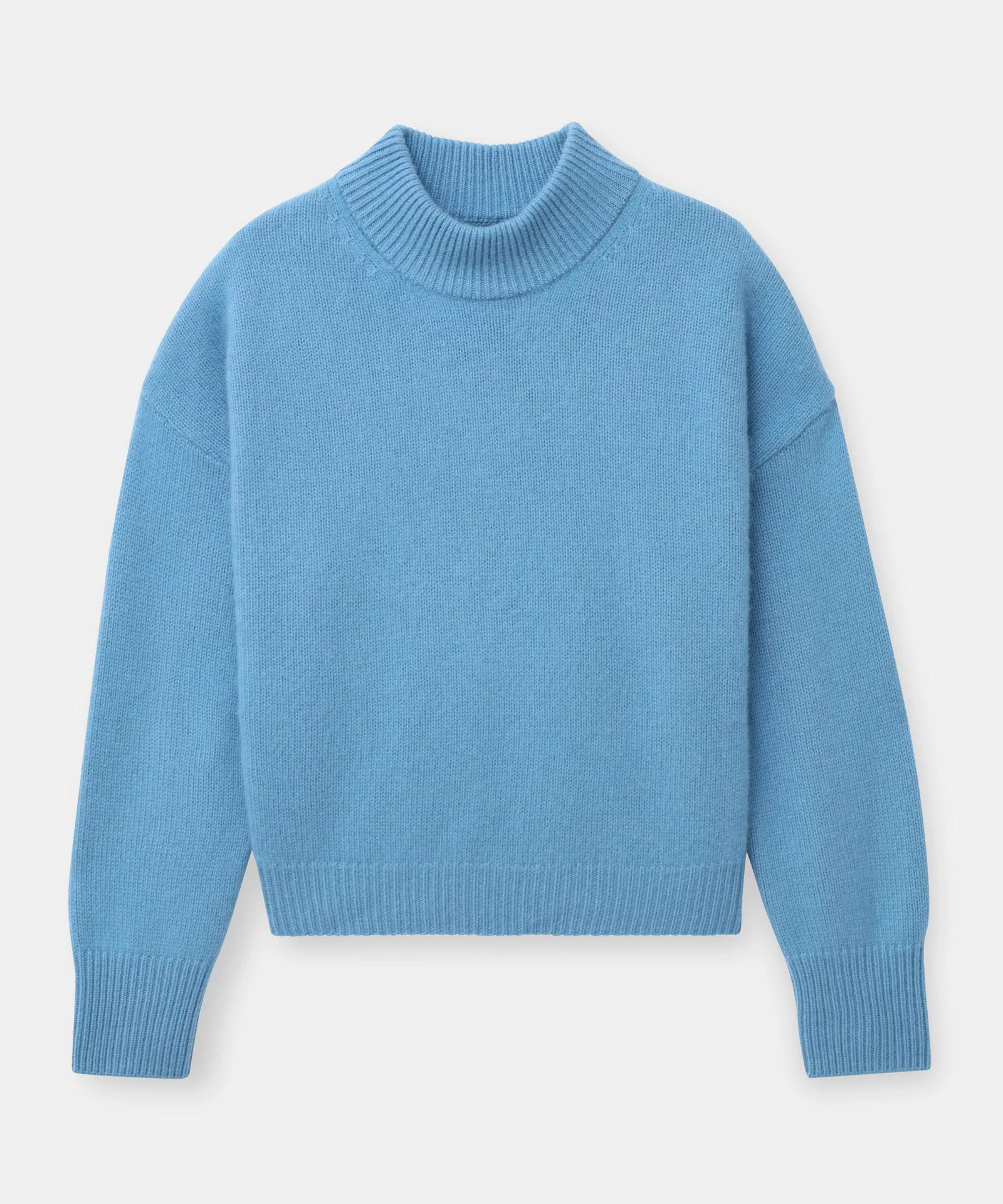 Super Luxe Cashmere Mockneck Sweater - Image 37