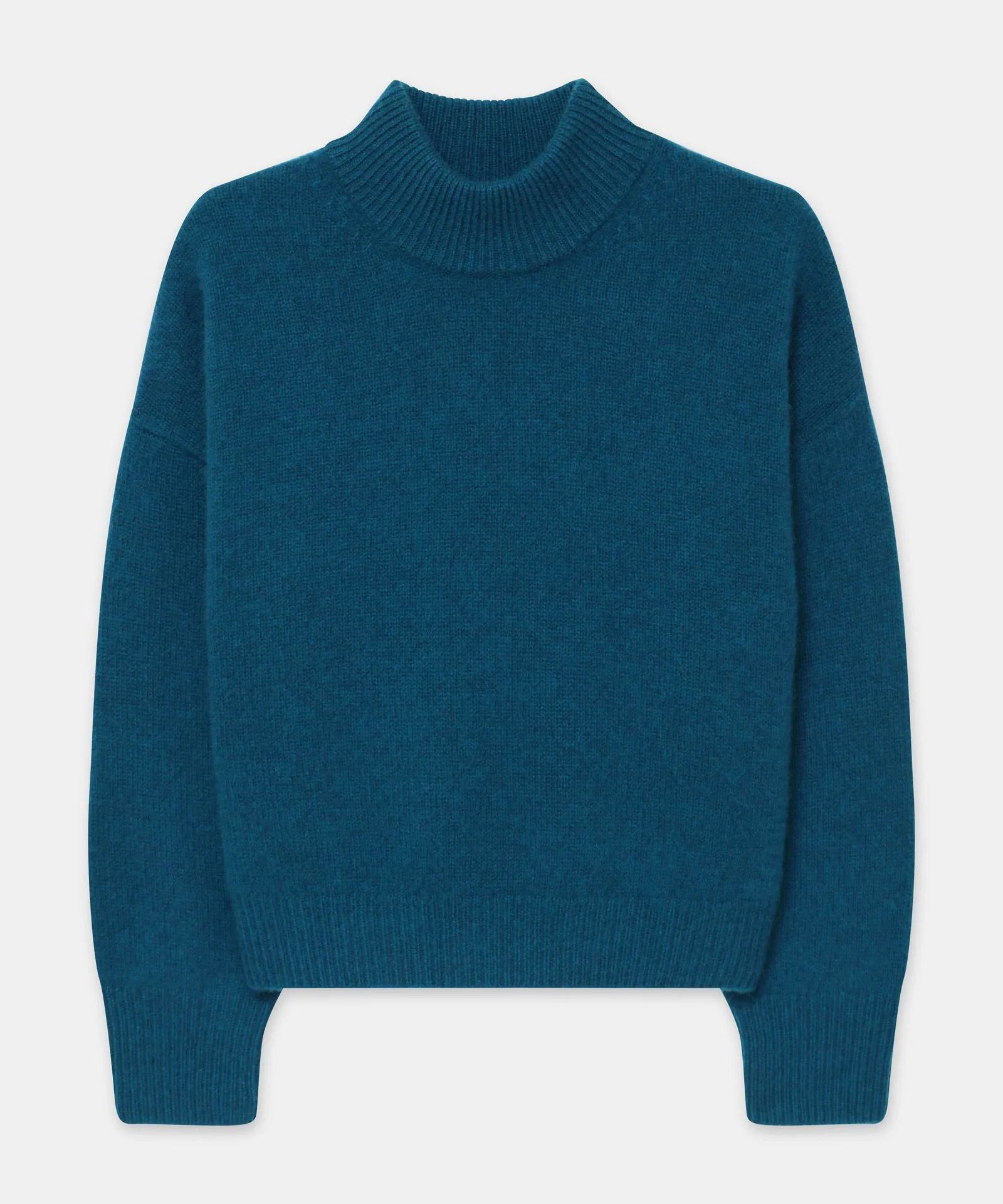 Super Luxe Cashmere Mockneck Sweater - Image 38