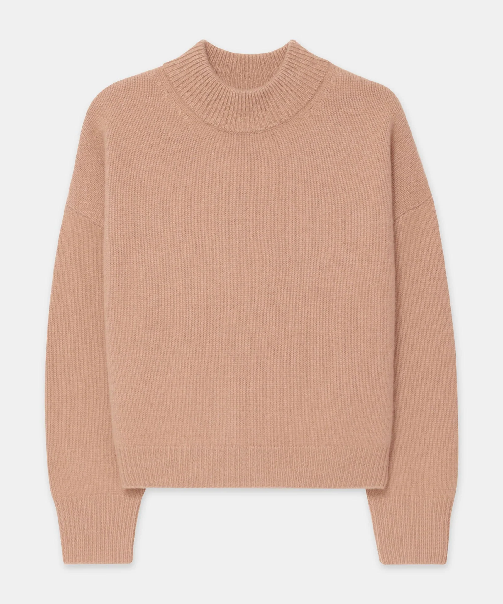 Super Luxe Cashmere Mockneck Sweater - Image 40