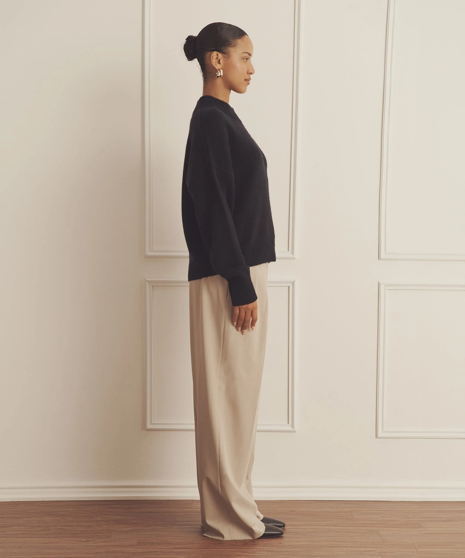 Super Luxe Cashmere Mockneck Sweater - Image 45