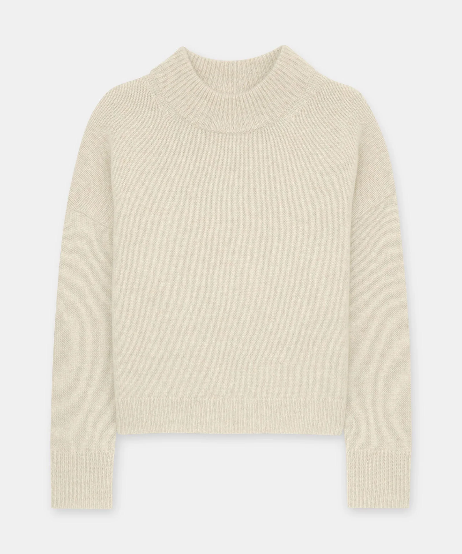 Super Luxe Cashmere Mockneck Sweater - Image 53