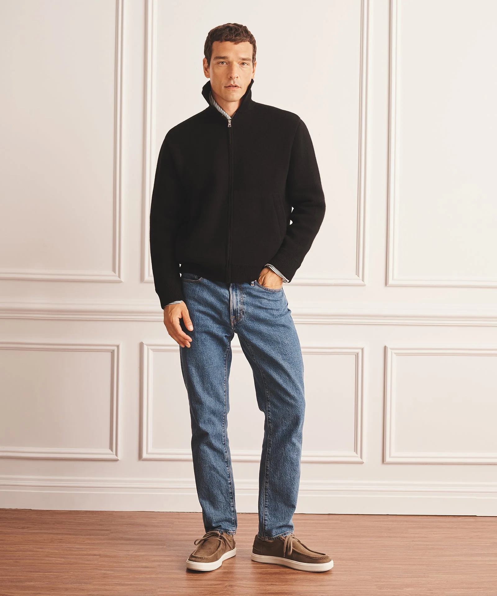 Super Luxe Cashmino Double Faced Jacket - Image 4