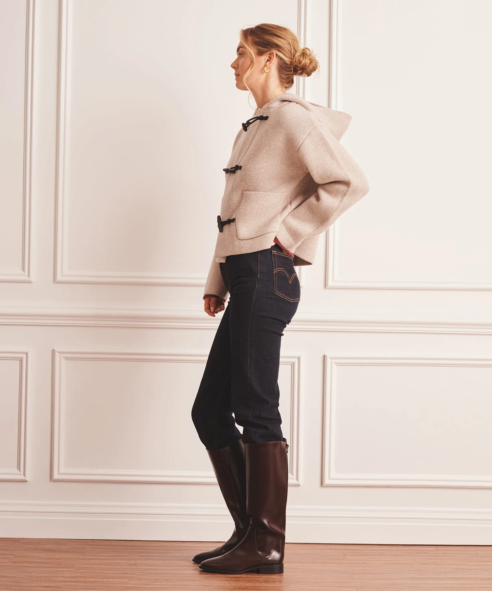 Super Luxe Cashmino Toggle Jacket - Image 11