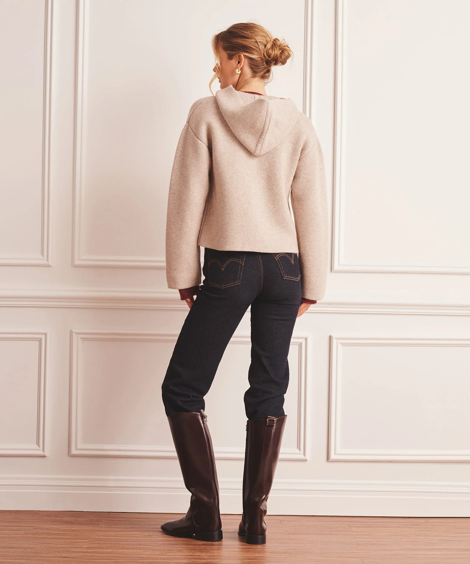 Super Luxe Cashmino Toggle Jacket - Image 12