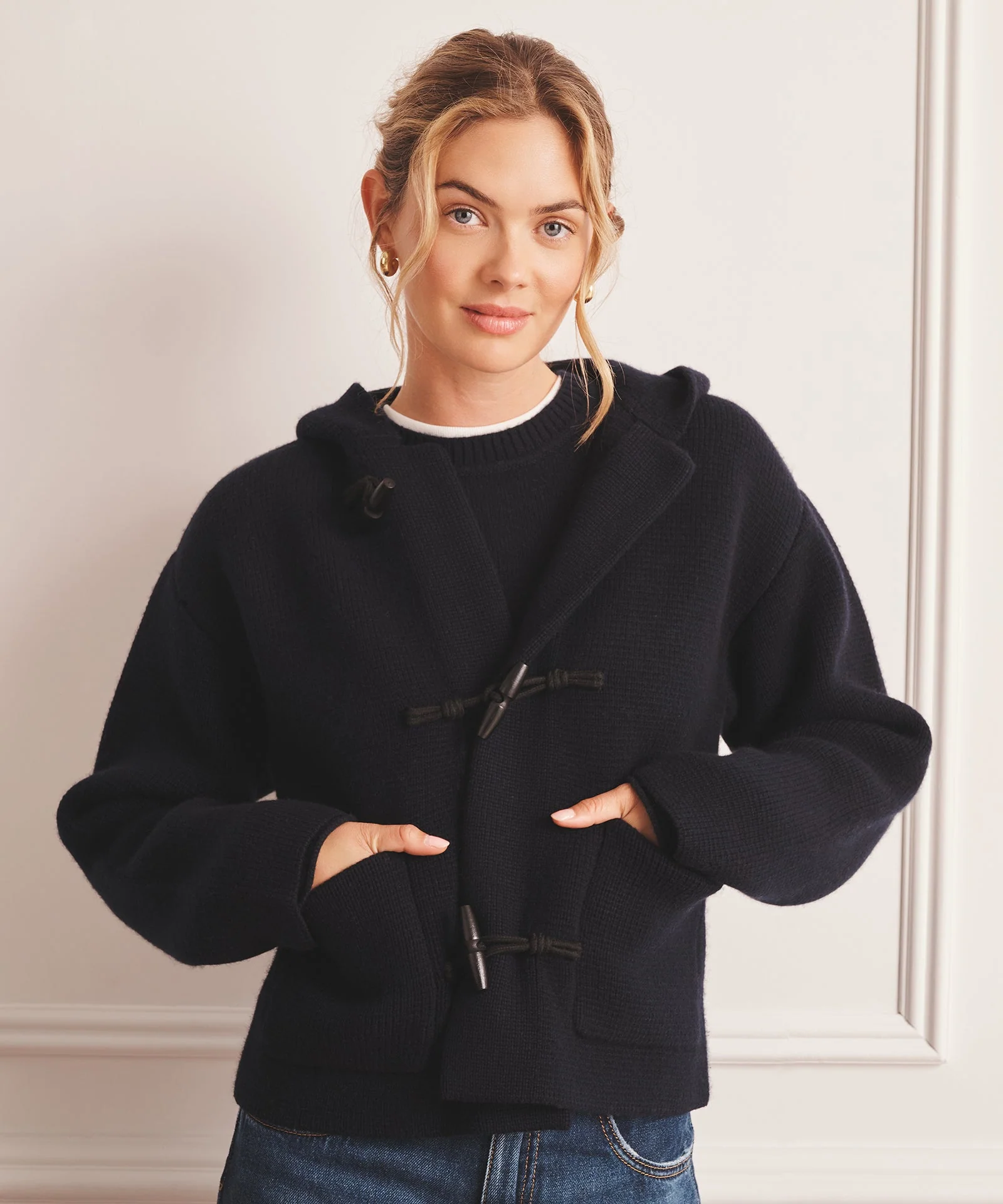 Super Luxe Cashmino Toggle Jacket - Image 4