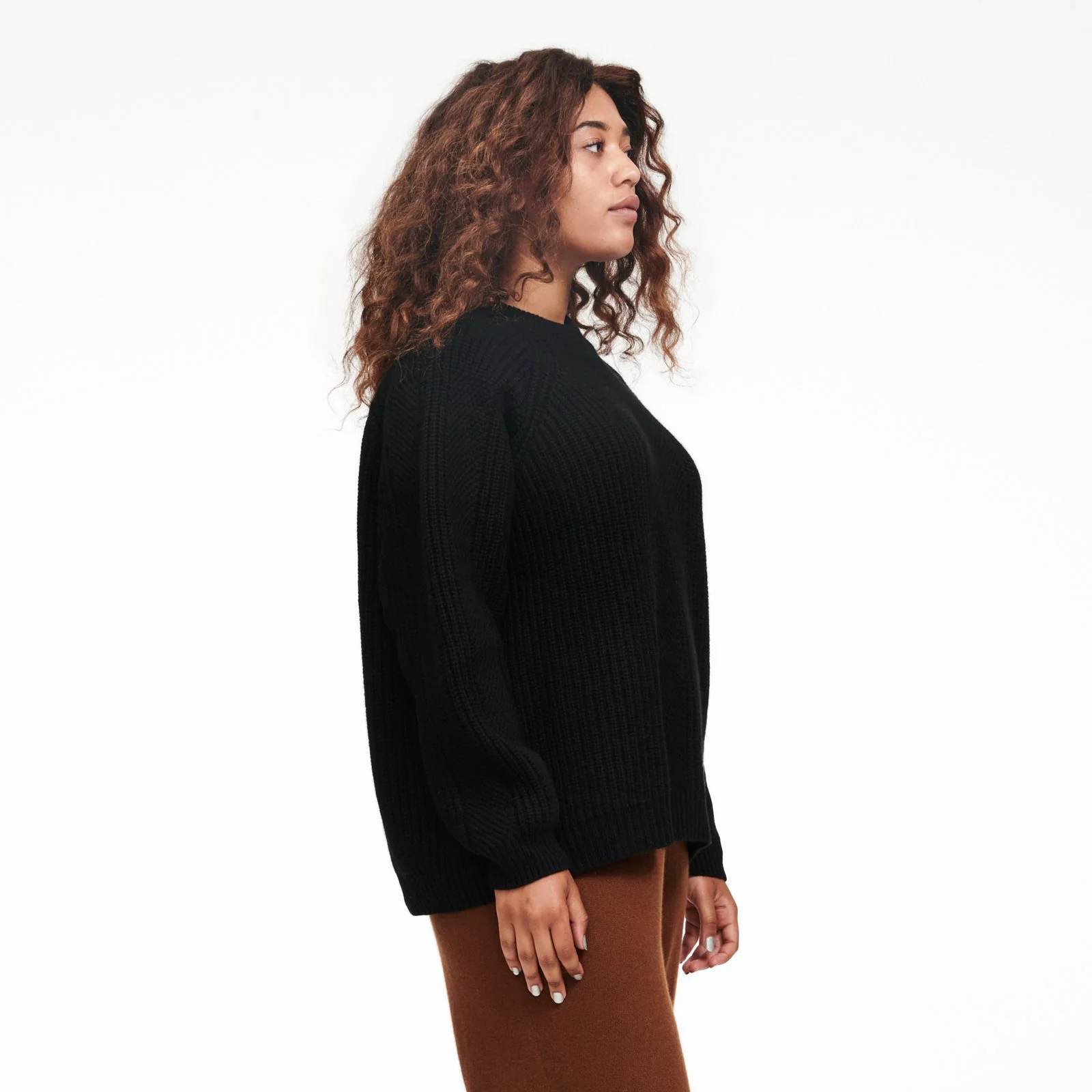 Cashmino Textured Crewneck Sweater - Image 16