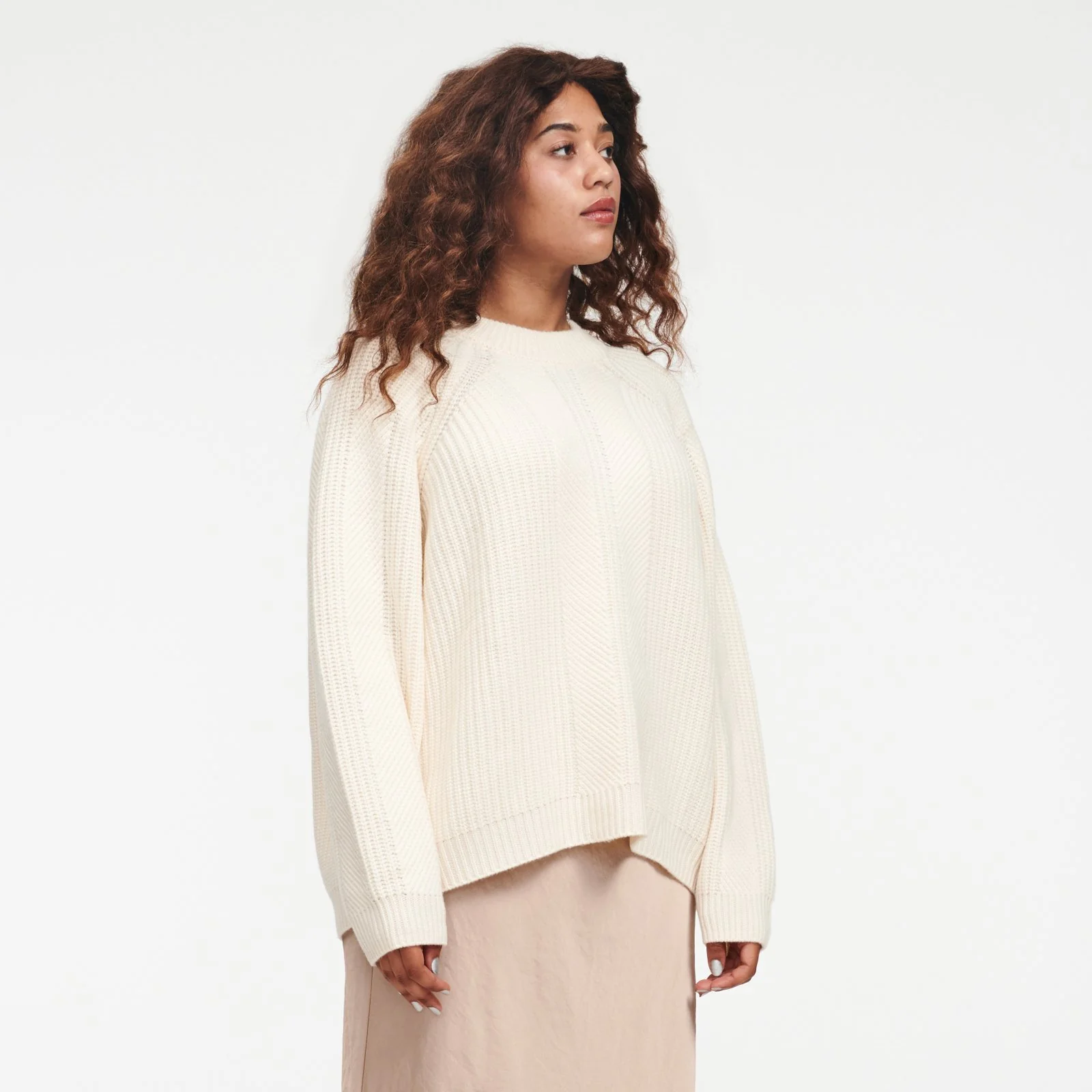 Cashmino Textured Crewneck Sweater - Image 25
