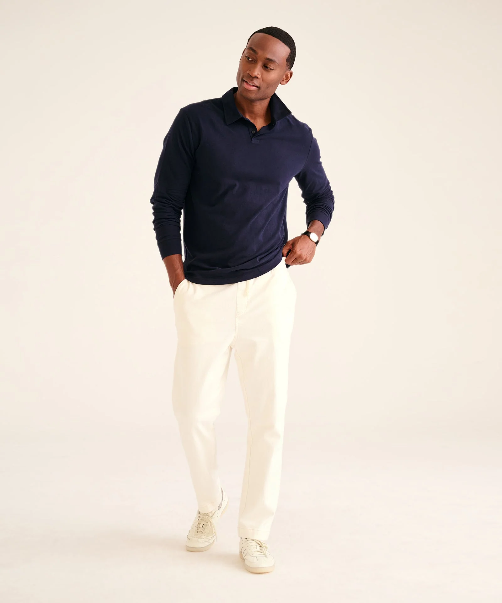 The Long Sleeve Polo Tee - Image 16