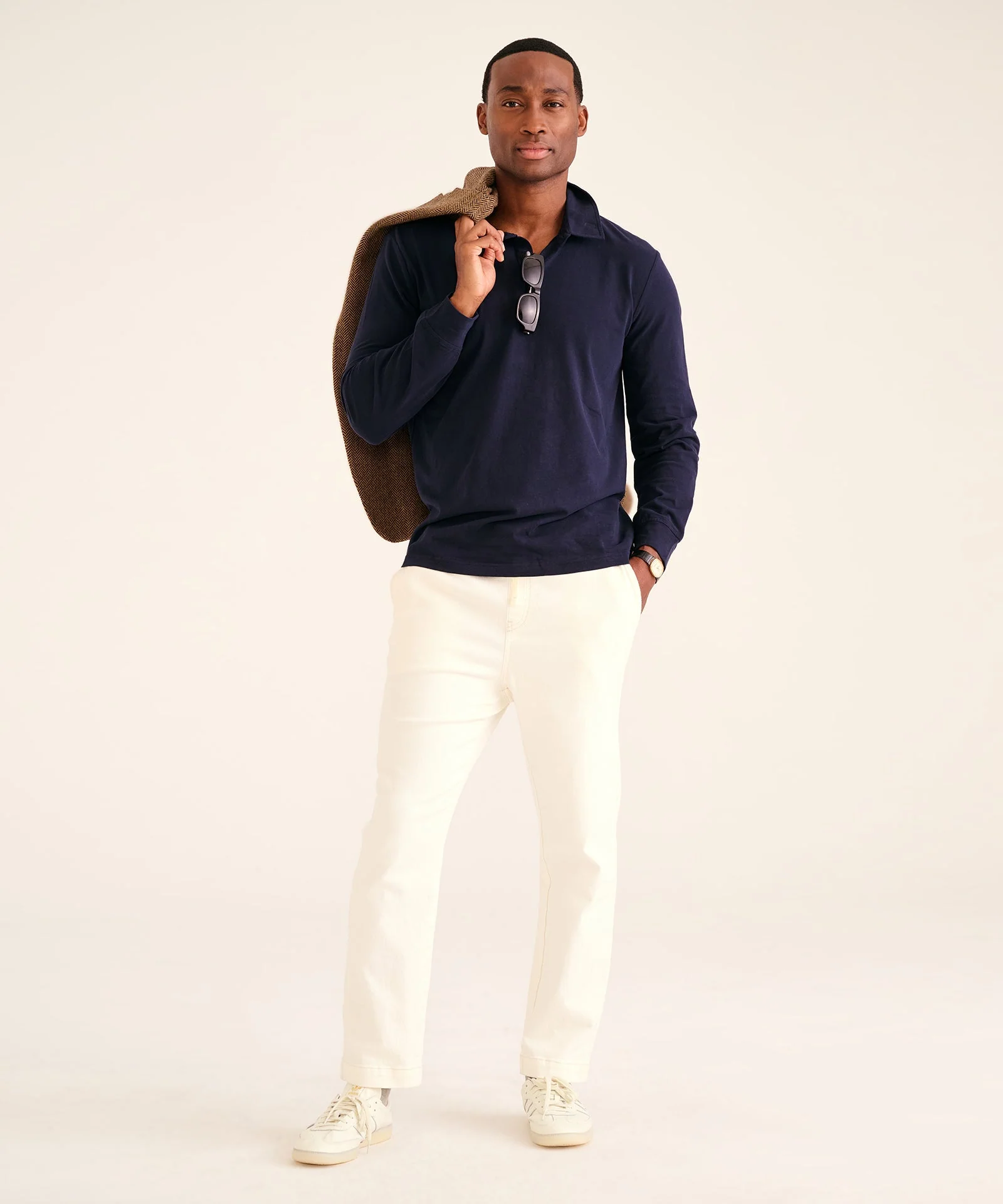 The Long Sleeve Polo Tee - Image 17