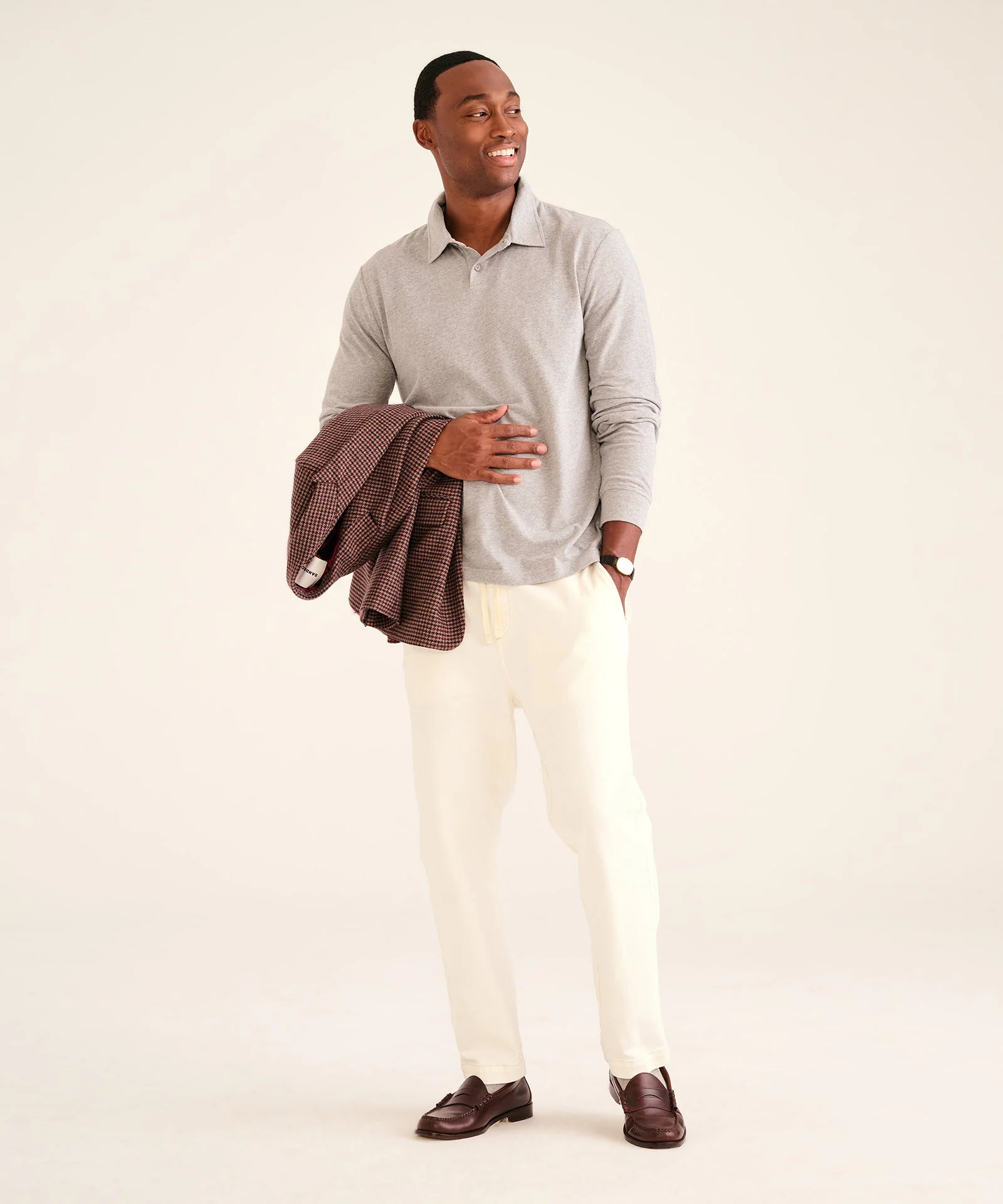 The Long Sleeve Polo Tee - Image 3