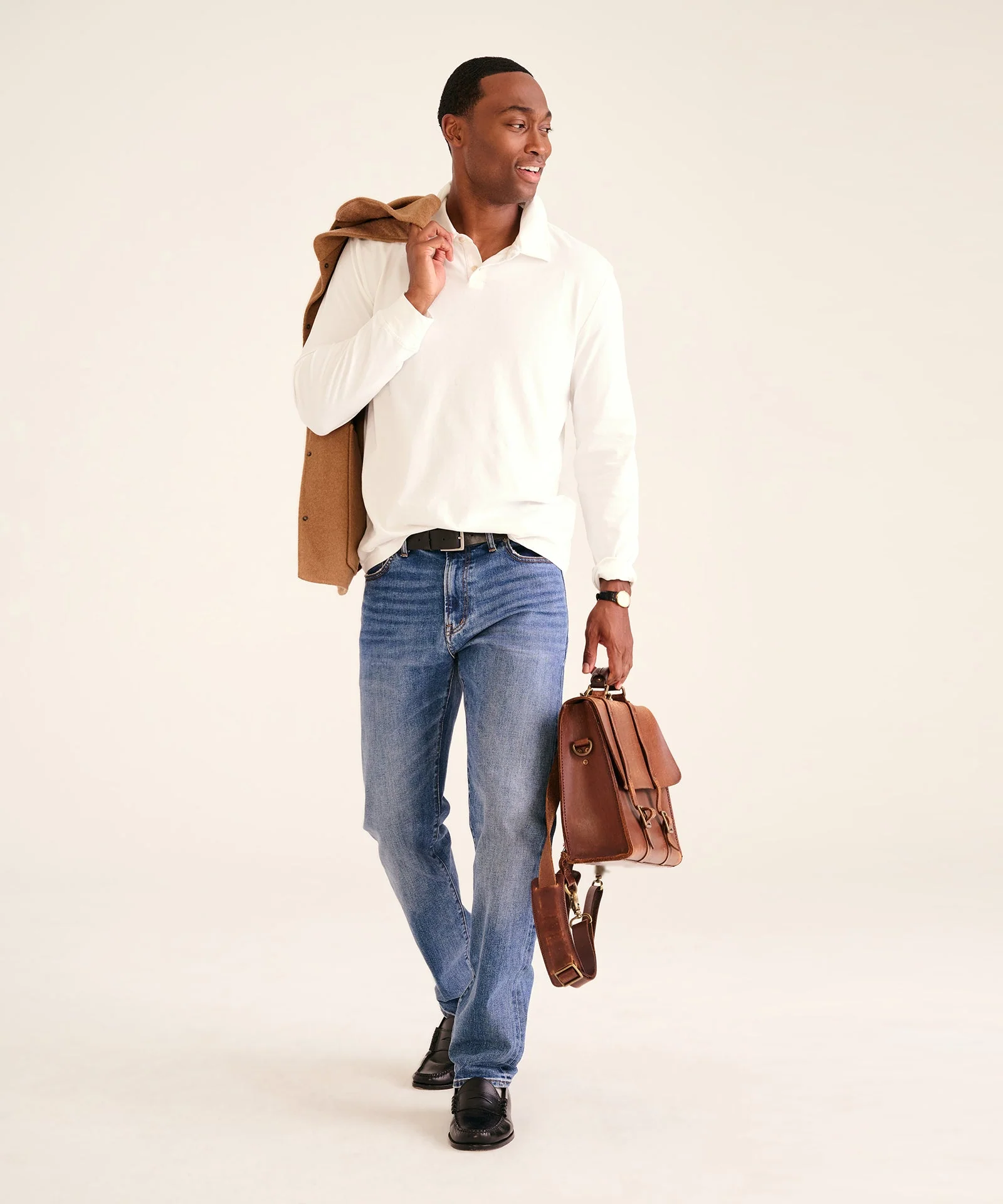 The Long Sleeve Polo Tee - Image 6