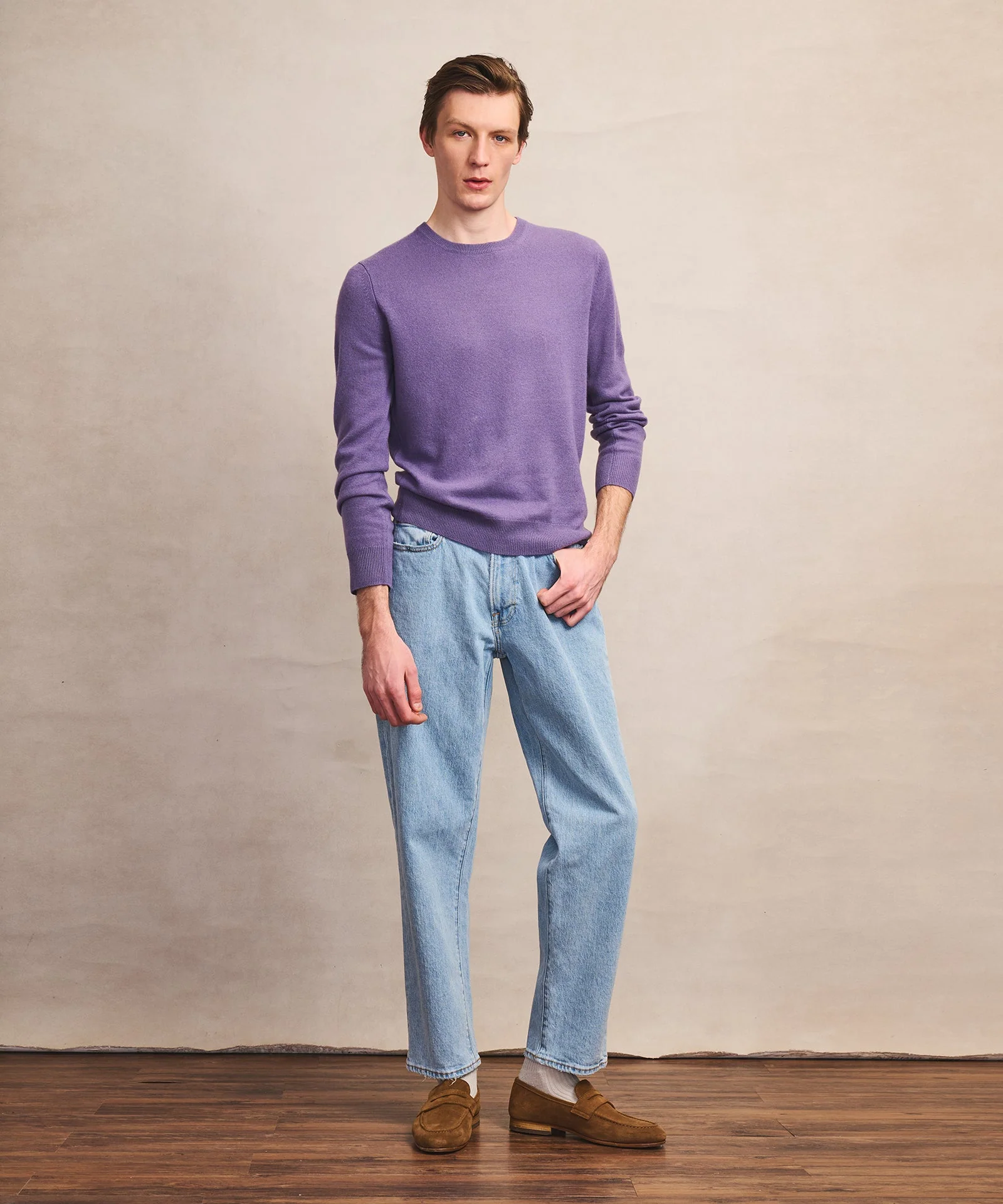 The Original Cashmere Crewneck Sweater Men's - Image 17