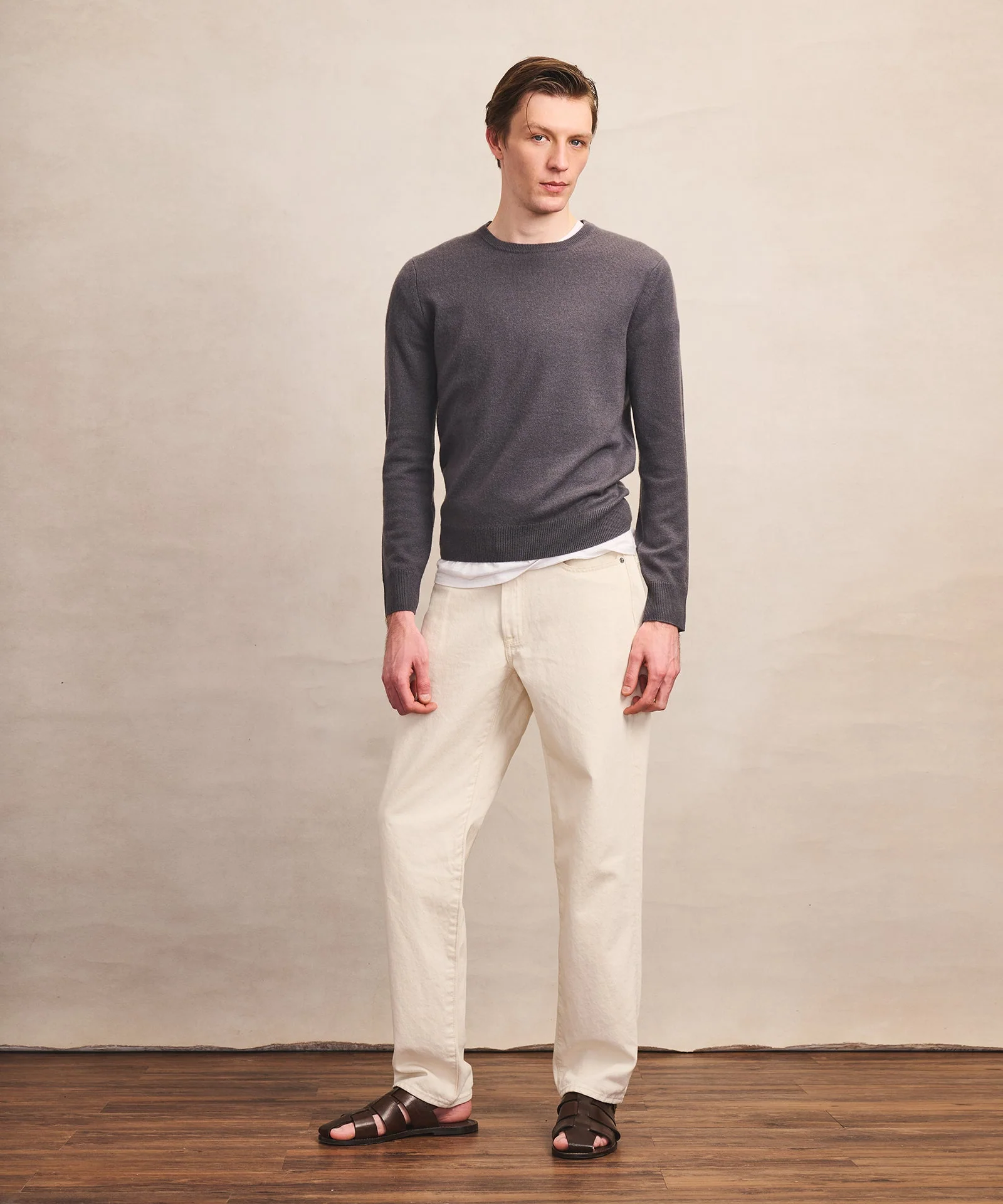 The Original Cashmere Crewneck Sweater Men's - Image 29