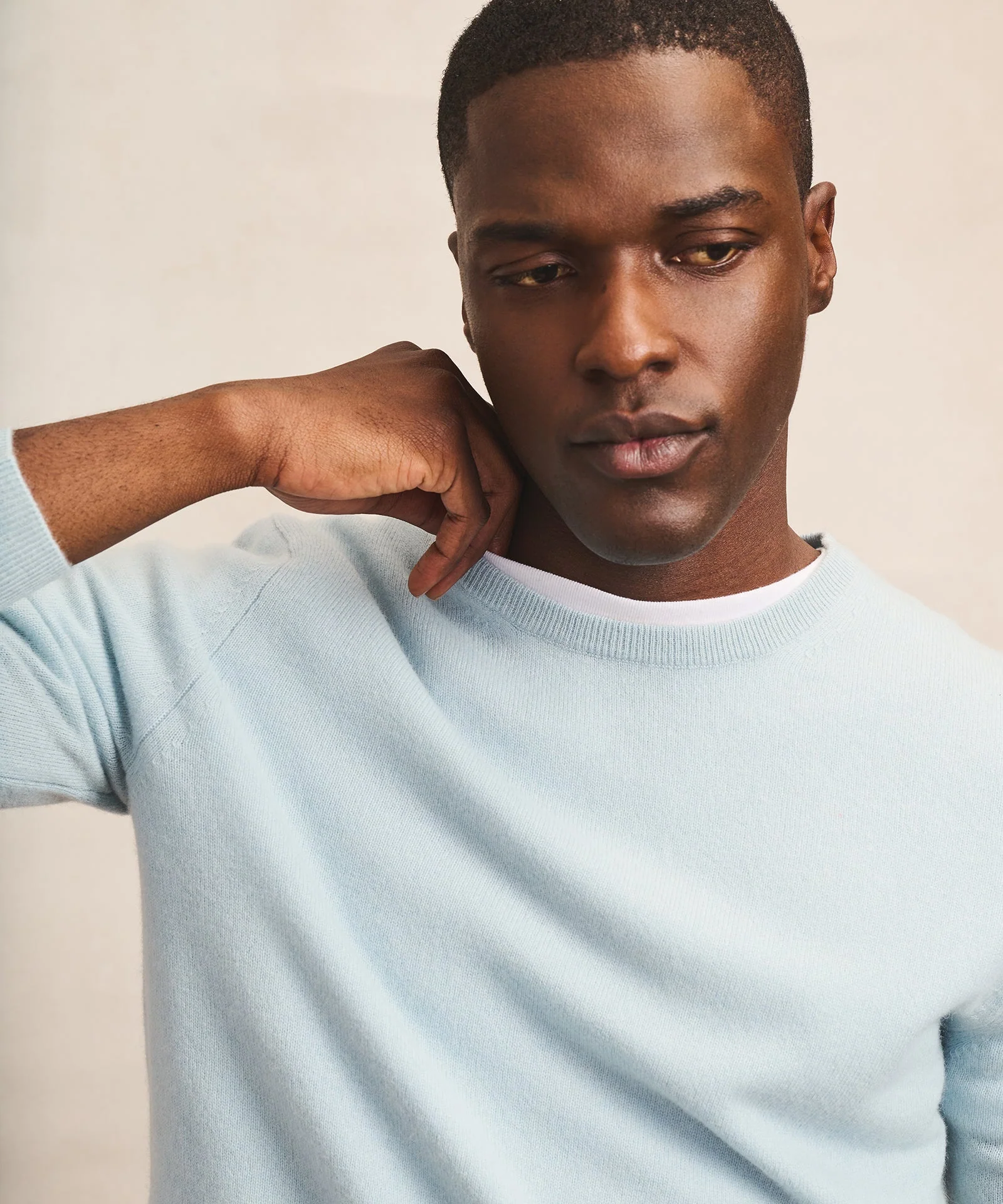 The Original Cashmere Crewneck Sweater Men's - Image 4