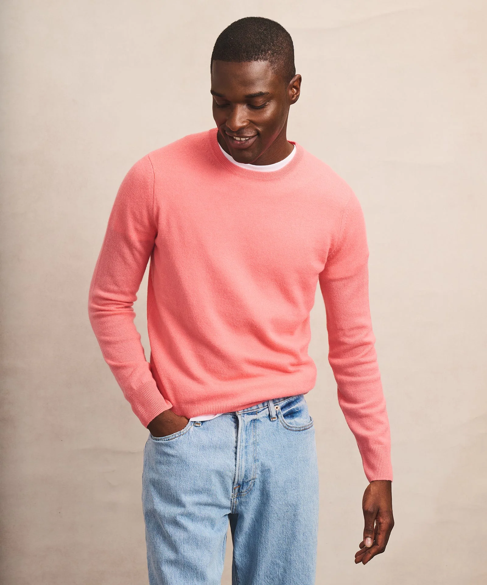 The Original Cashmere Crewneck Sweater Men's - Image 5