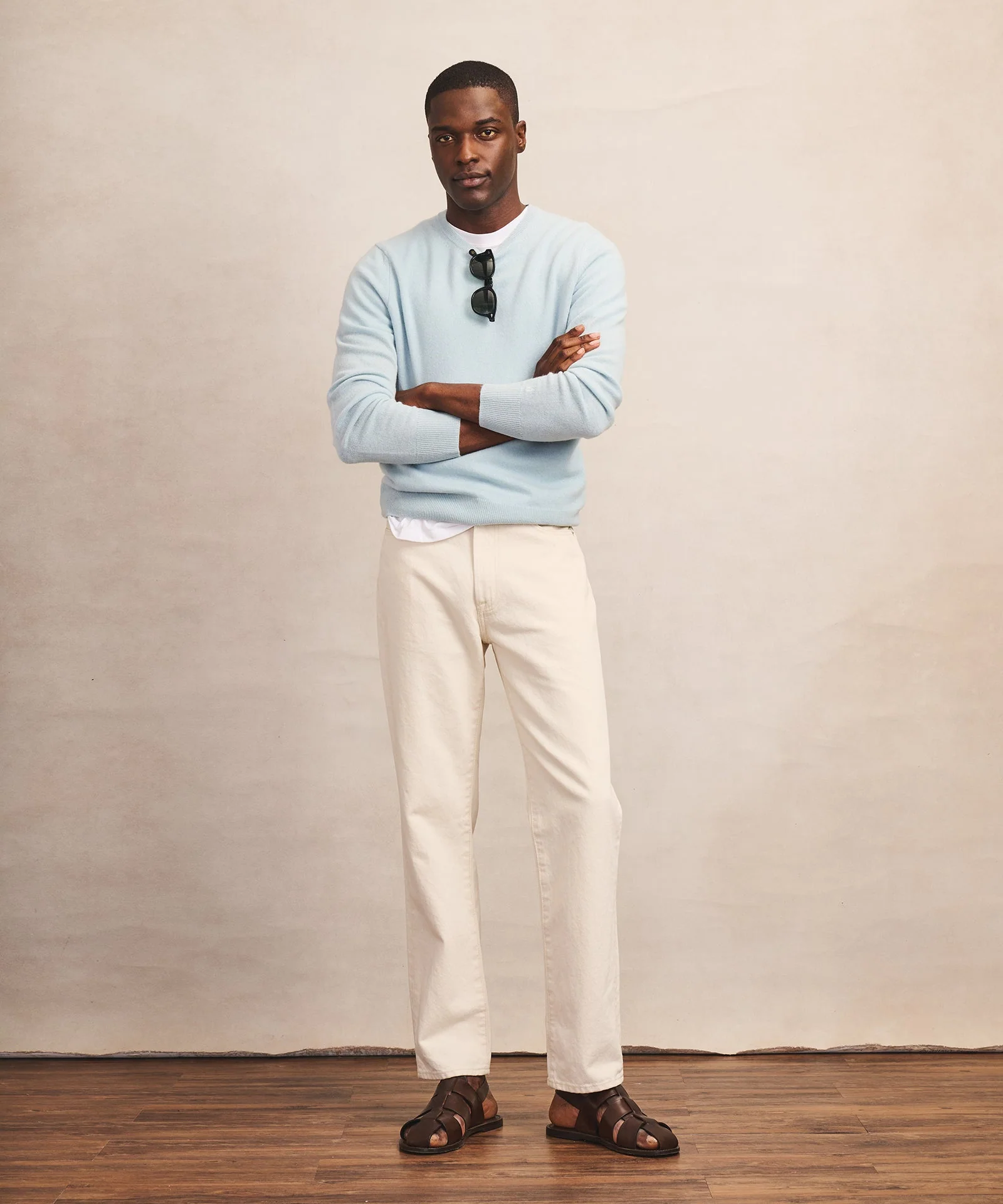 The Original Cashmere Crewneck Sweater Men's - Image 7