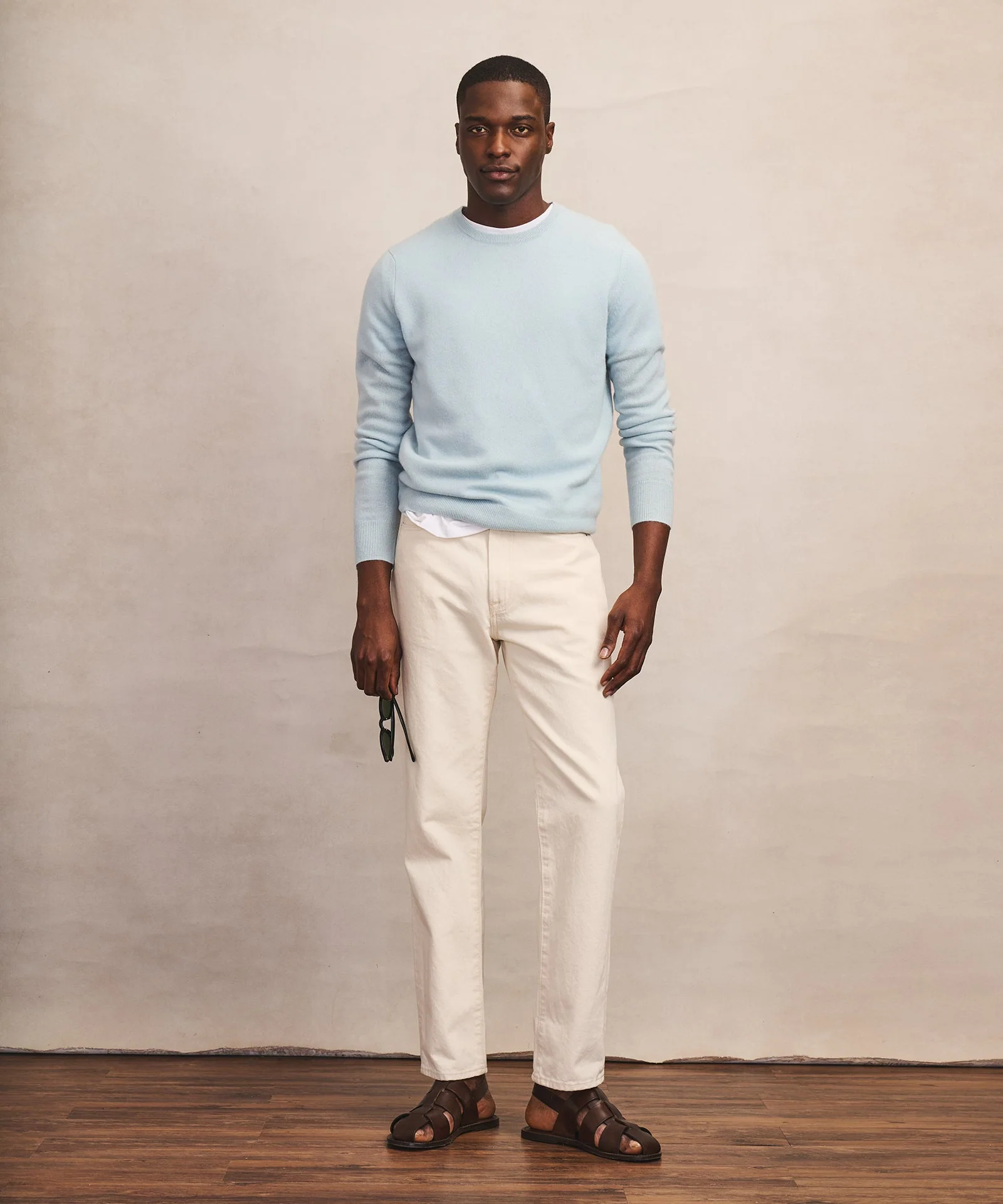 The Original Cashmere Crewneck Sweater Men's - Image 8