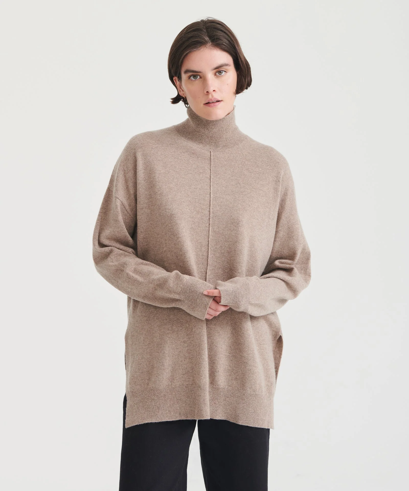 Washable Cashmere Turtleneck - Image 13