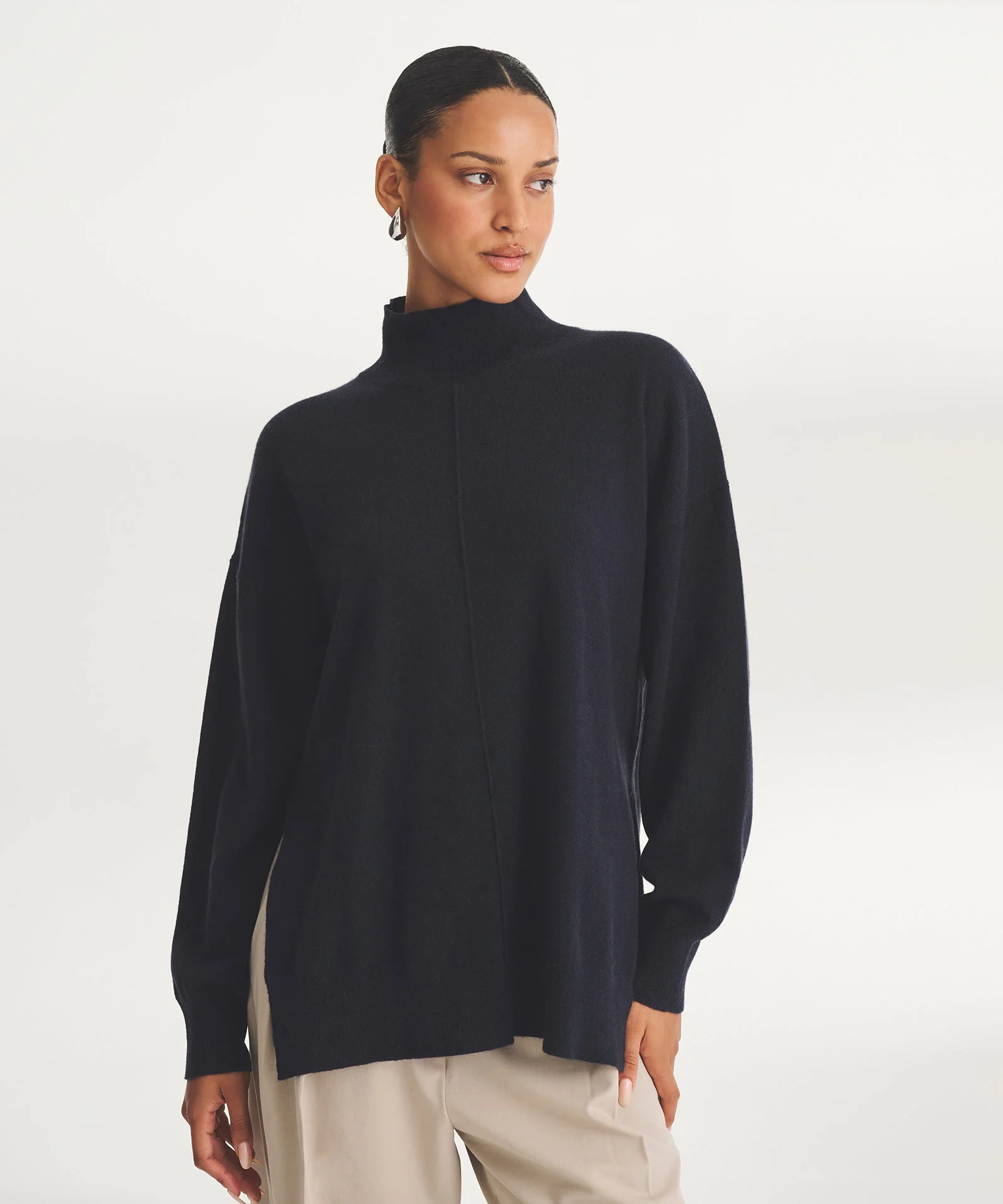 Washable Cashmere Turtleneck - Image 4