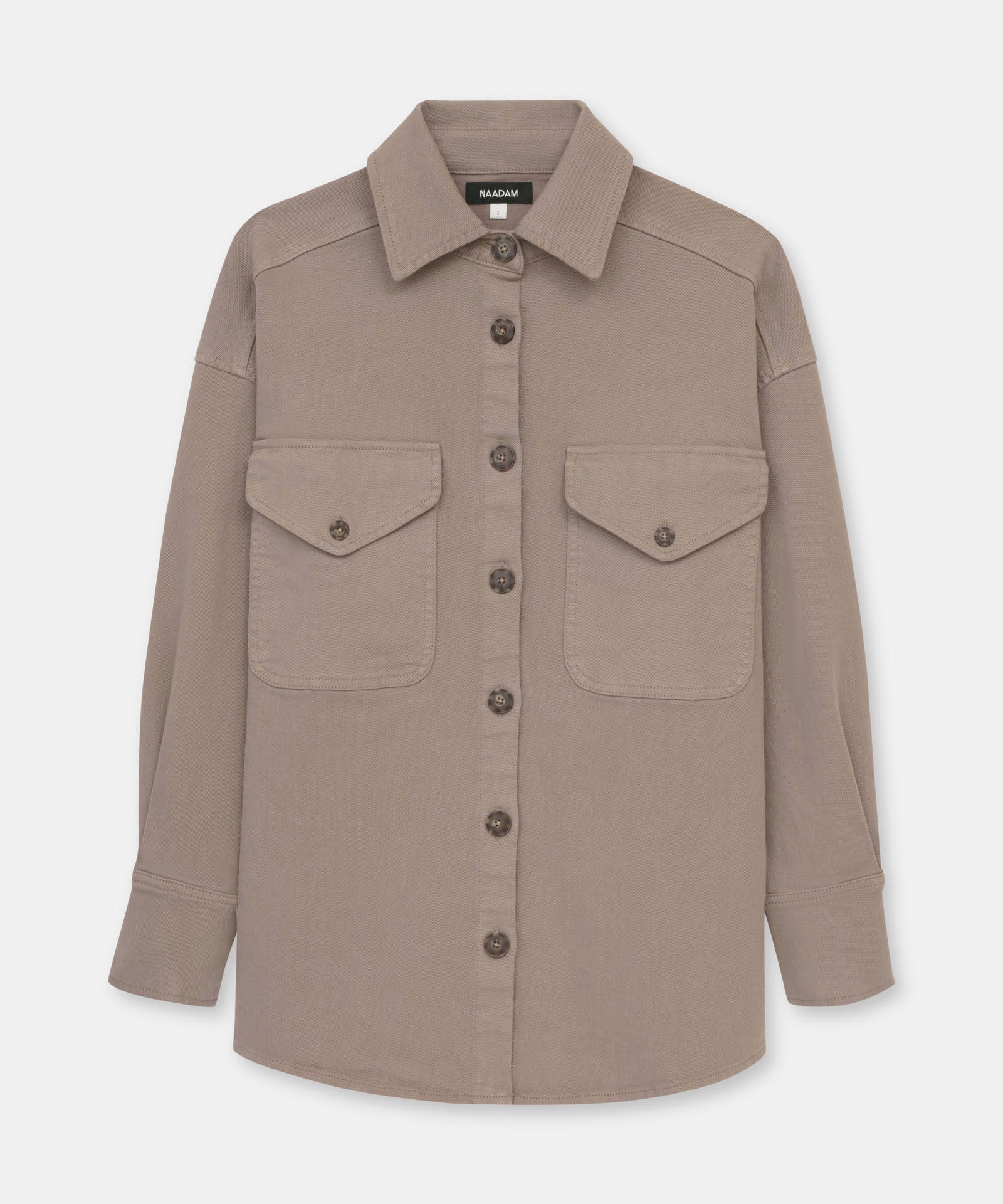 Soft Denim Oversized Jacket - Image 7