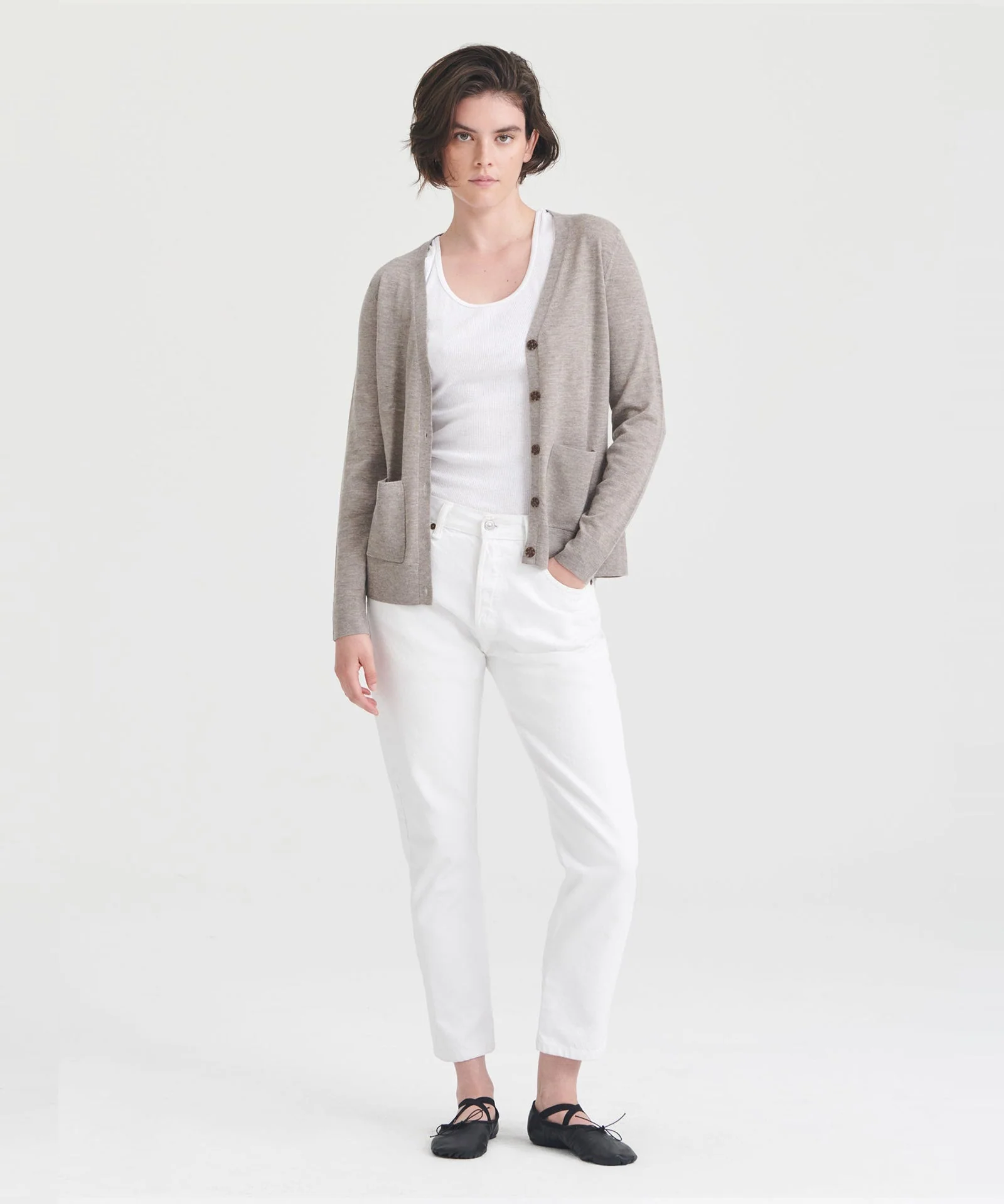 Super Fine Cashmere Cardigan - Image 4
