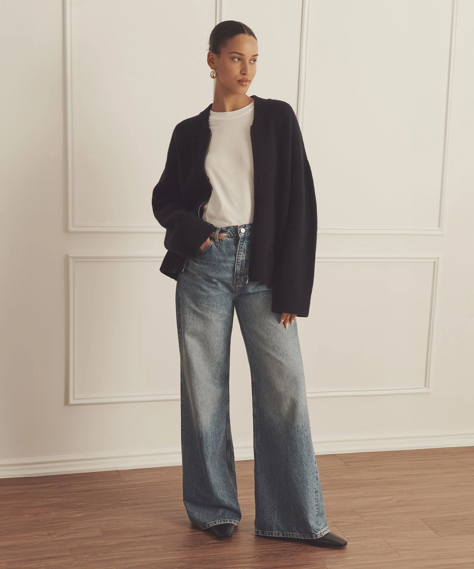 Ultra Luxe Cashmere Bomber - Image 4
