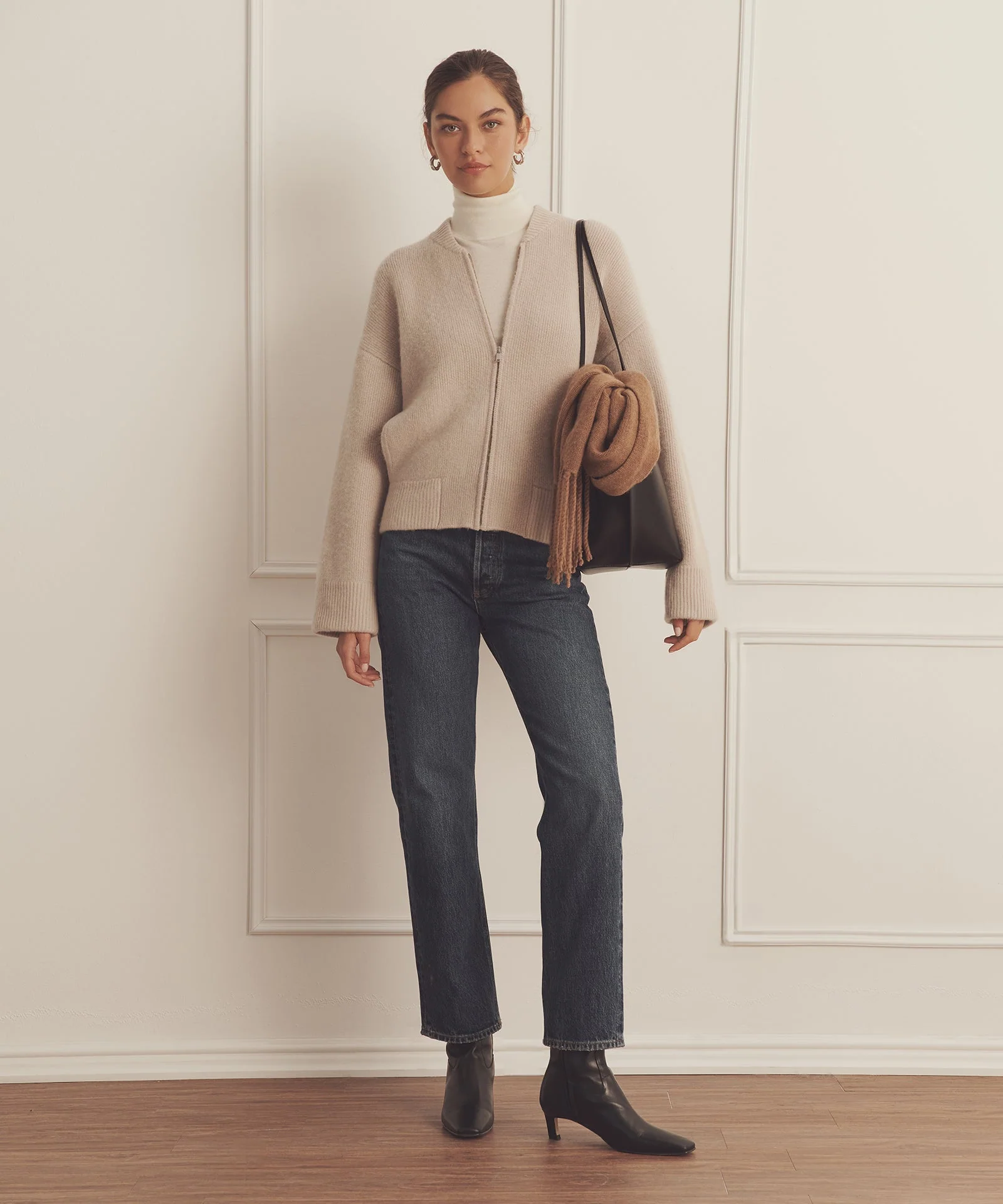 Ultra Luxe Cashmere Bomber - Image 9