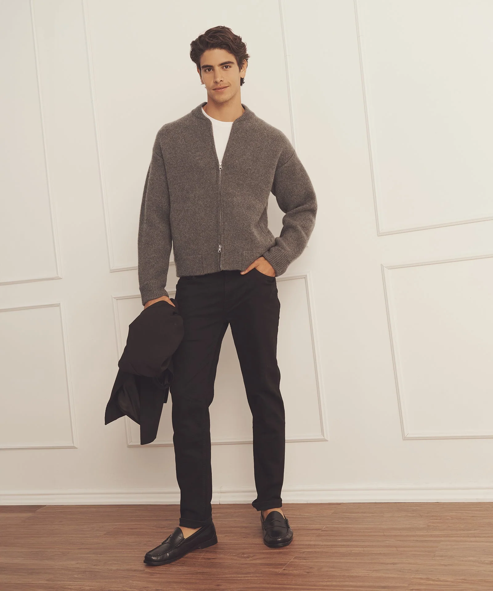 Ultra Luxe Cashmere Bomber - Image 3