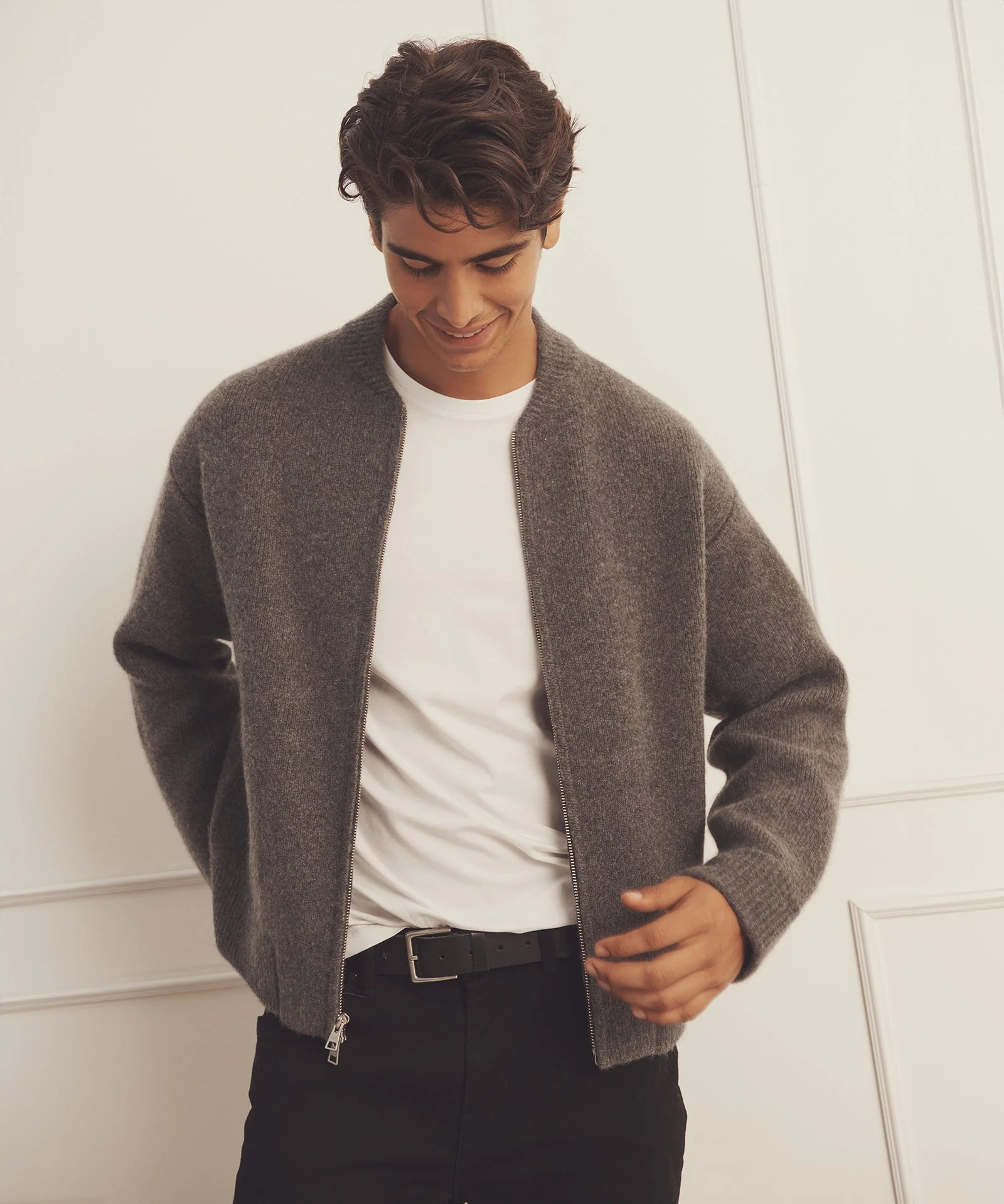 Ultra Luxe Cashmere Bomber - Image 4