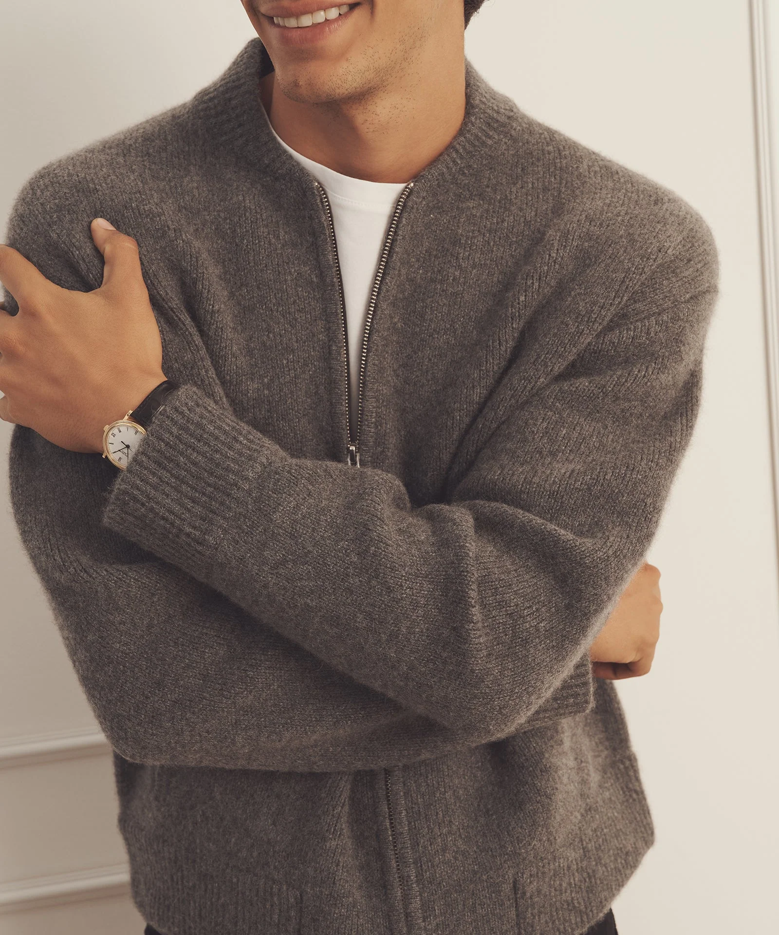 Ultra Luxe Cashmere Bomber - Image 5