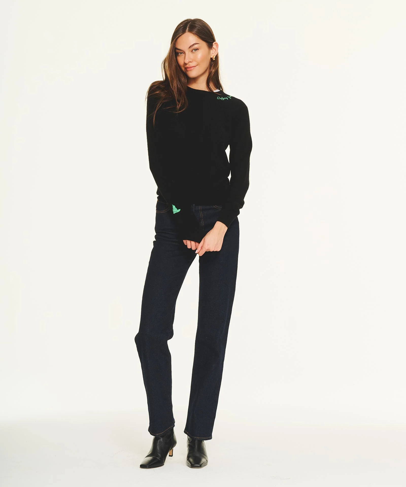 Wicked Defying Gravity Cashmere Sweater - Image 3