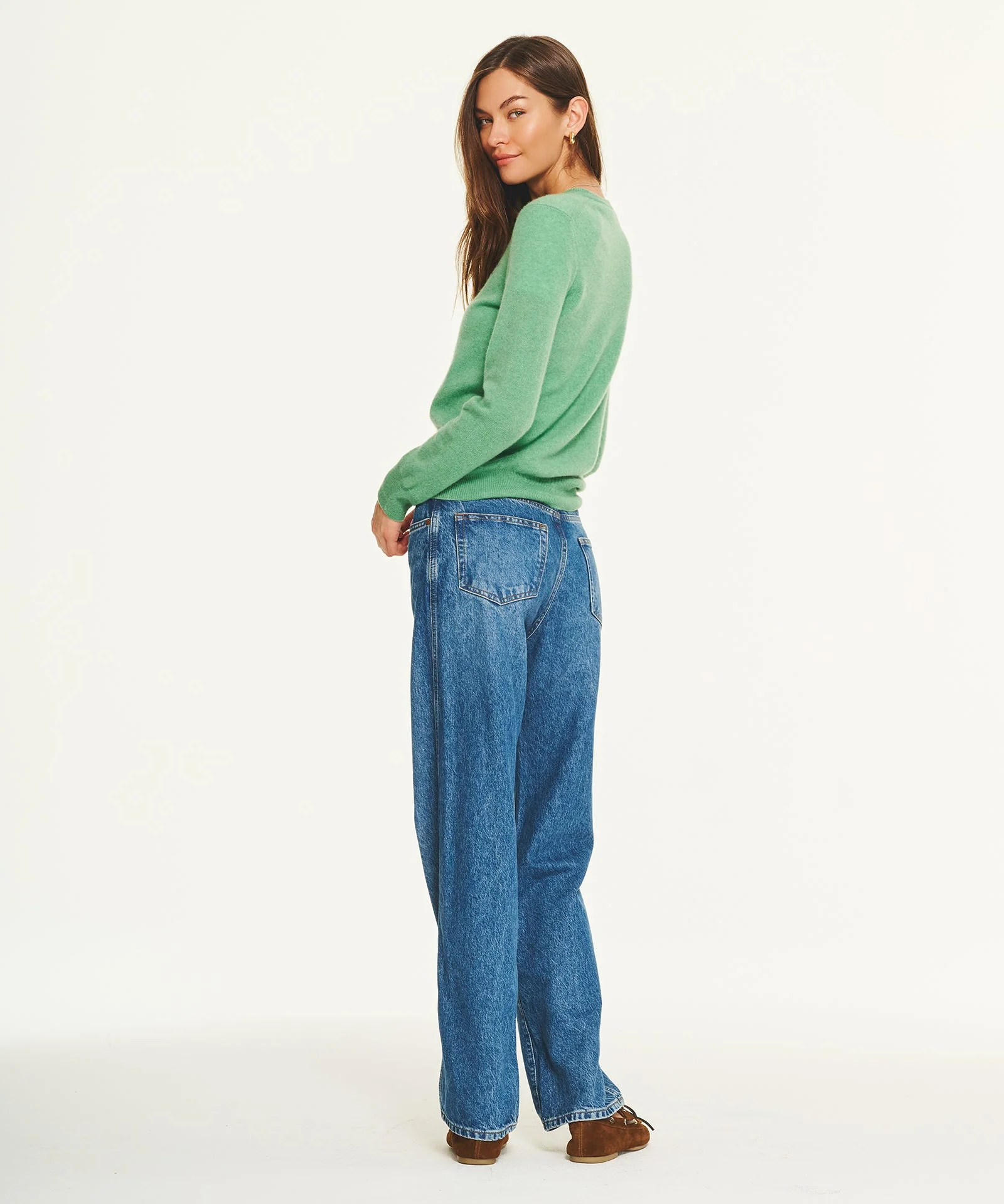 Wicked Elphaba Hat and Broomstick Cashmere Sweater - Image 5