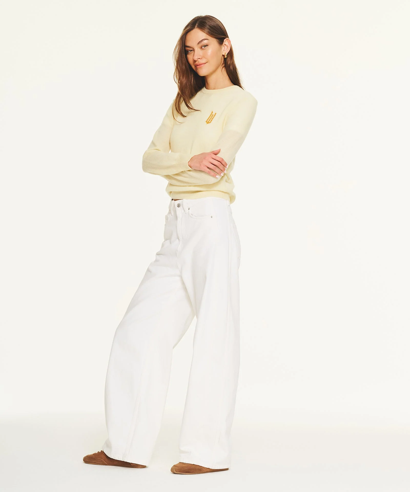 Wicked Yellow Brick Road Cashmere Sweater - Image 4