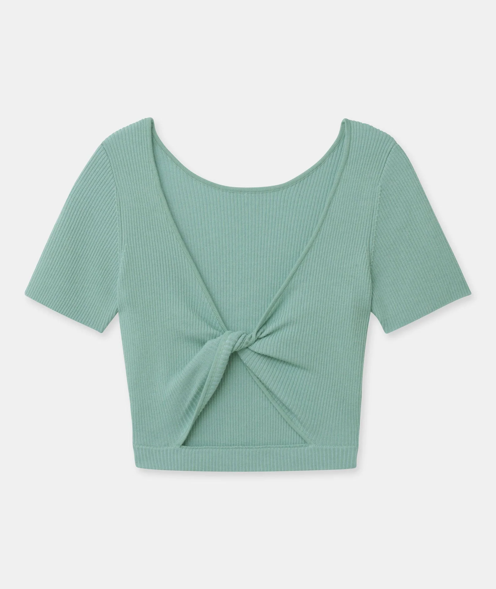 Wool Silk Reversible Twist Top - Image 22