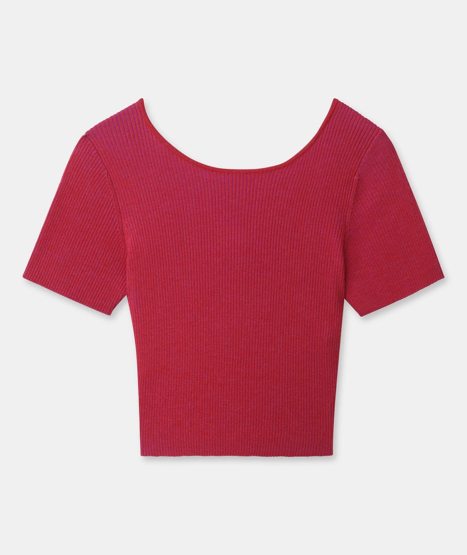 Wool Silk Reversible Twist Top - Image 23
