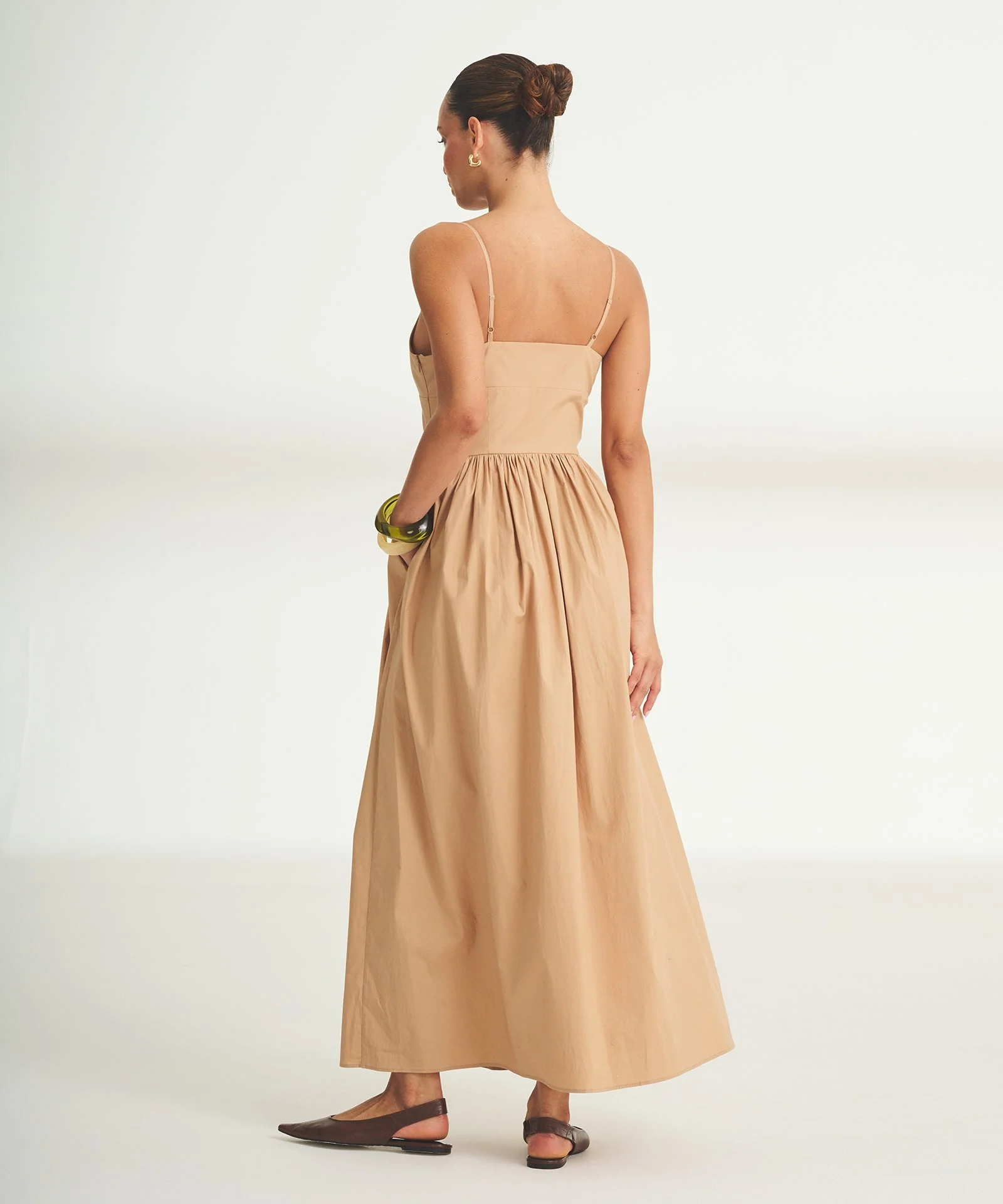Novelty Woven Cotton Slip Dress - Image 5